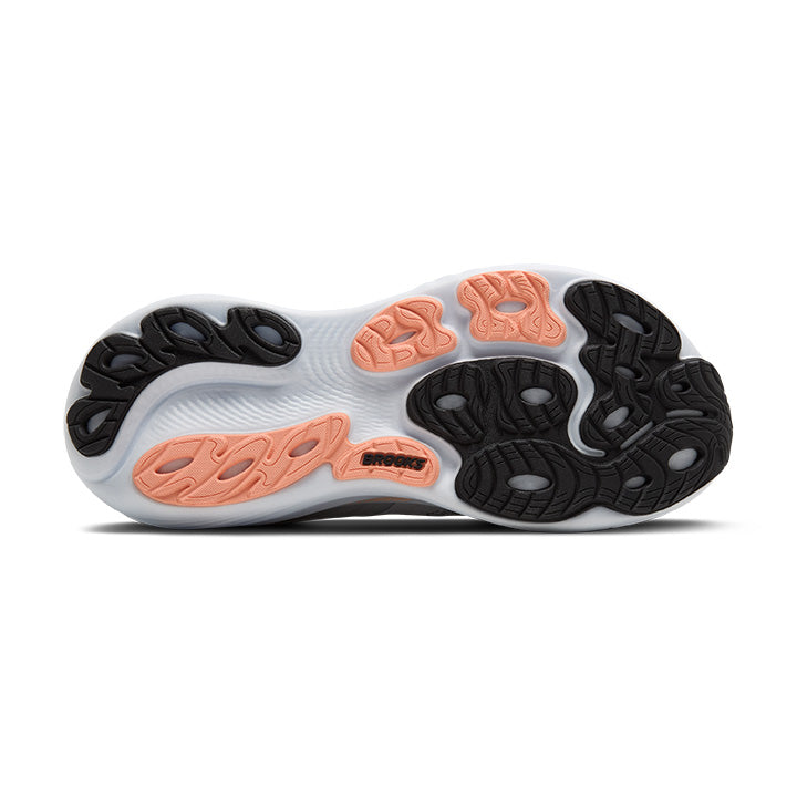 BROOKS WOMEN'S ADRENALINE GTS 25 - WIDE D - GREY/BLACKENED PEARL/CORAL