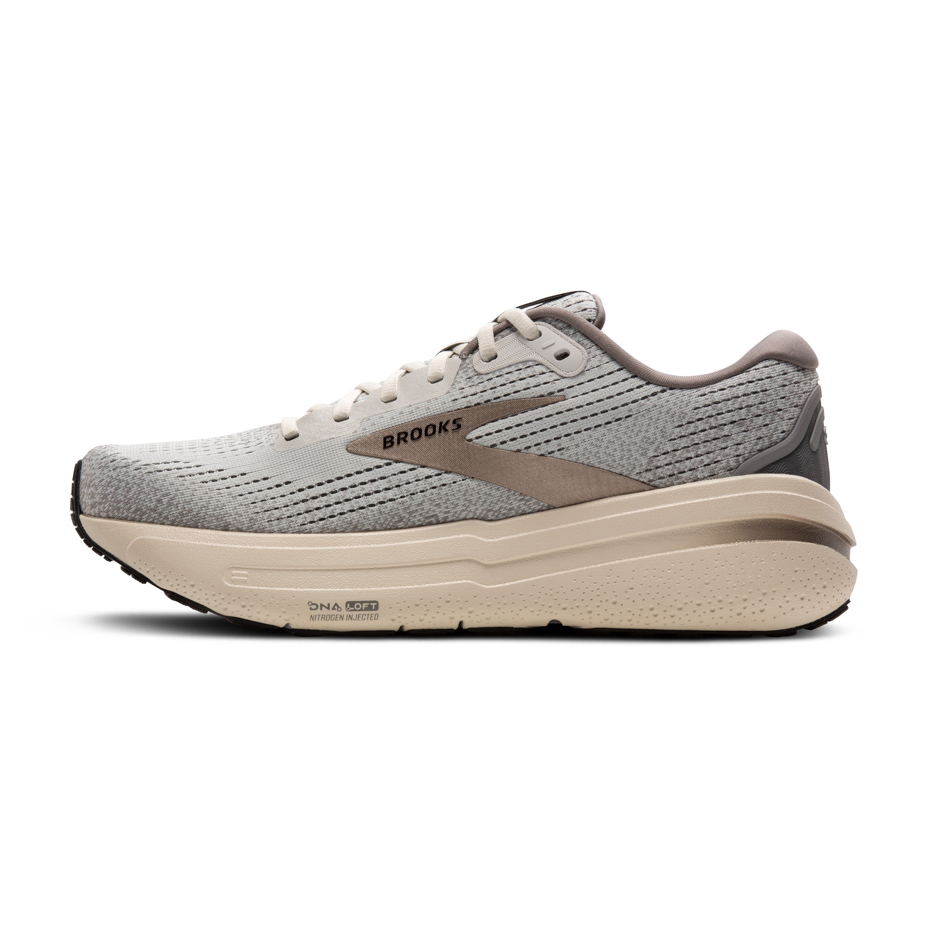 BROOKS MEN'S GHOST MAX 2 - D - 085 GREY/FROST GREY/CHAMPAGNE 