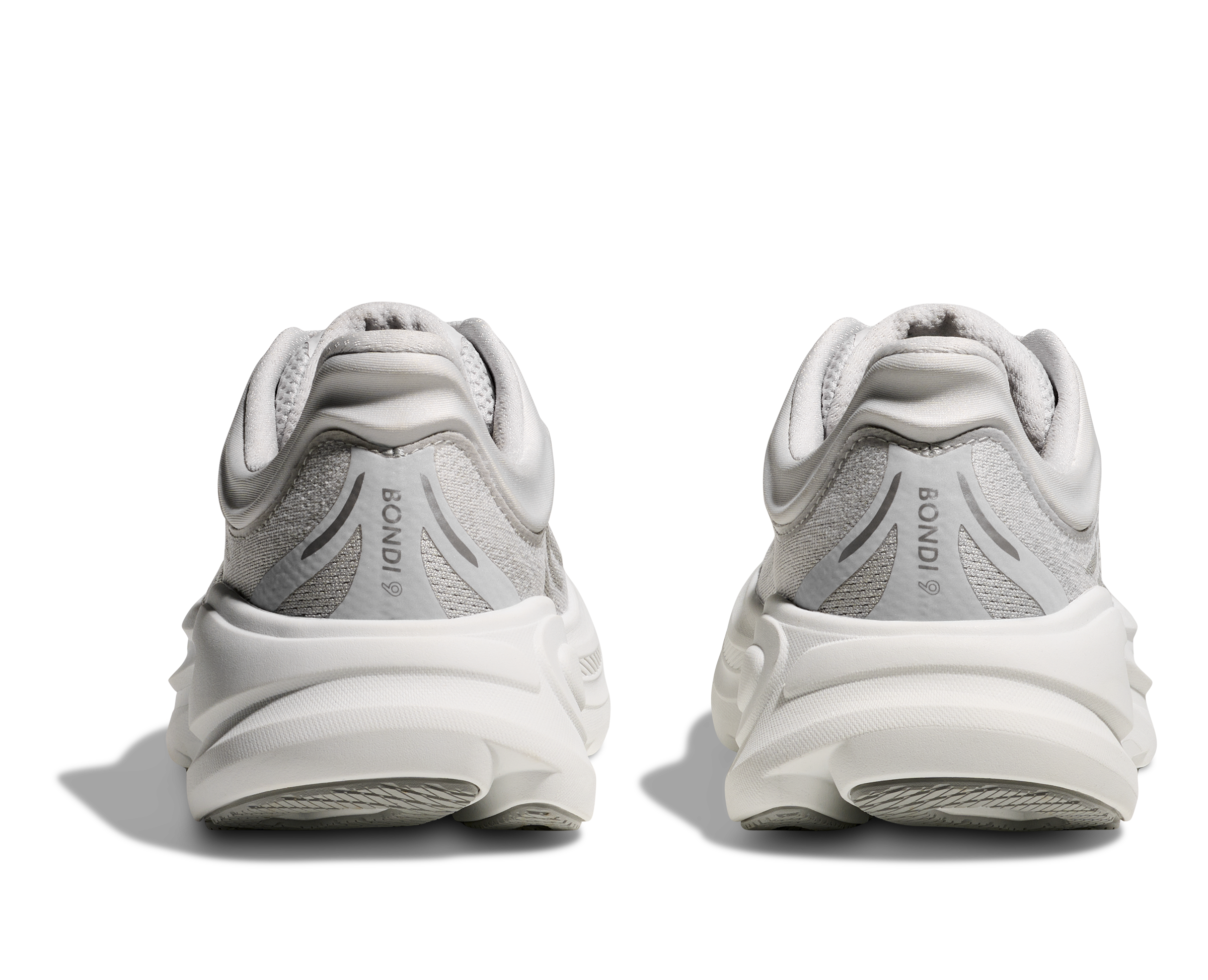 HOKA WOMEN'S BONDI 9 - WIDE D - STARDUST/SILVER