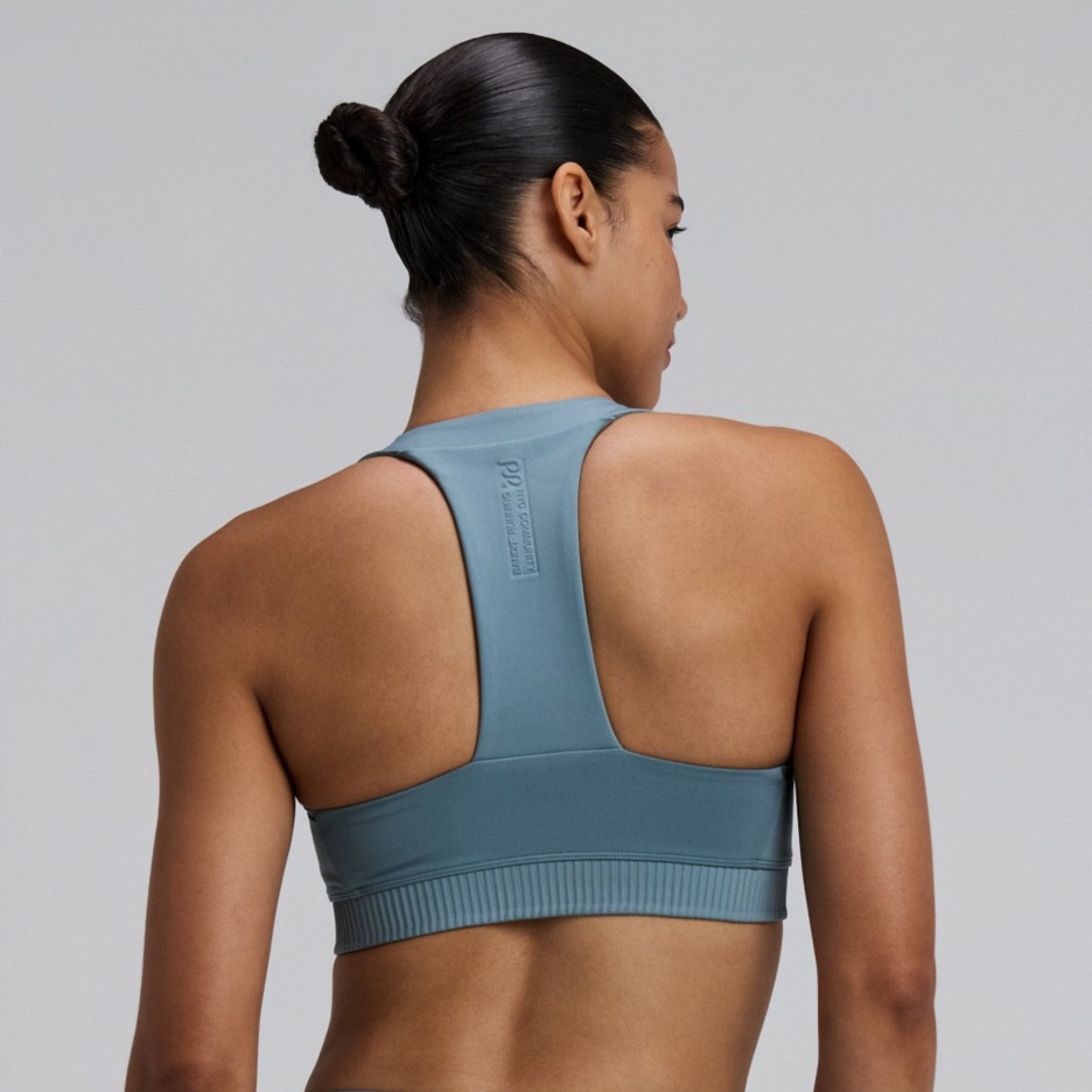 BANDIT WOMEN'S STAMINA SQUARE NECK BRA - TRANQUIL BLUE