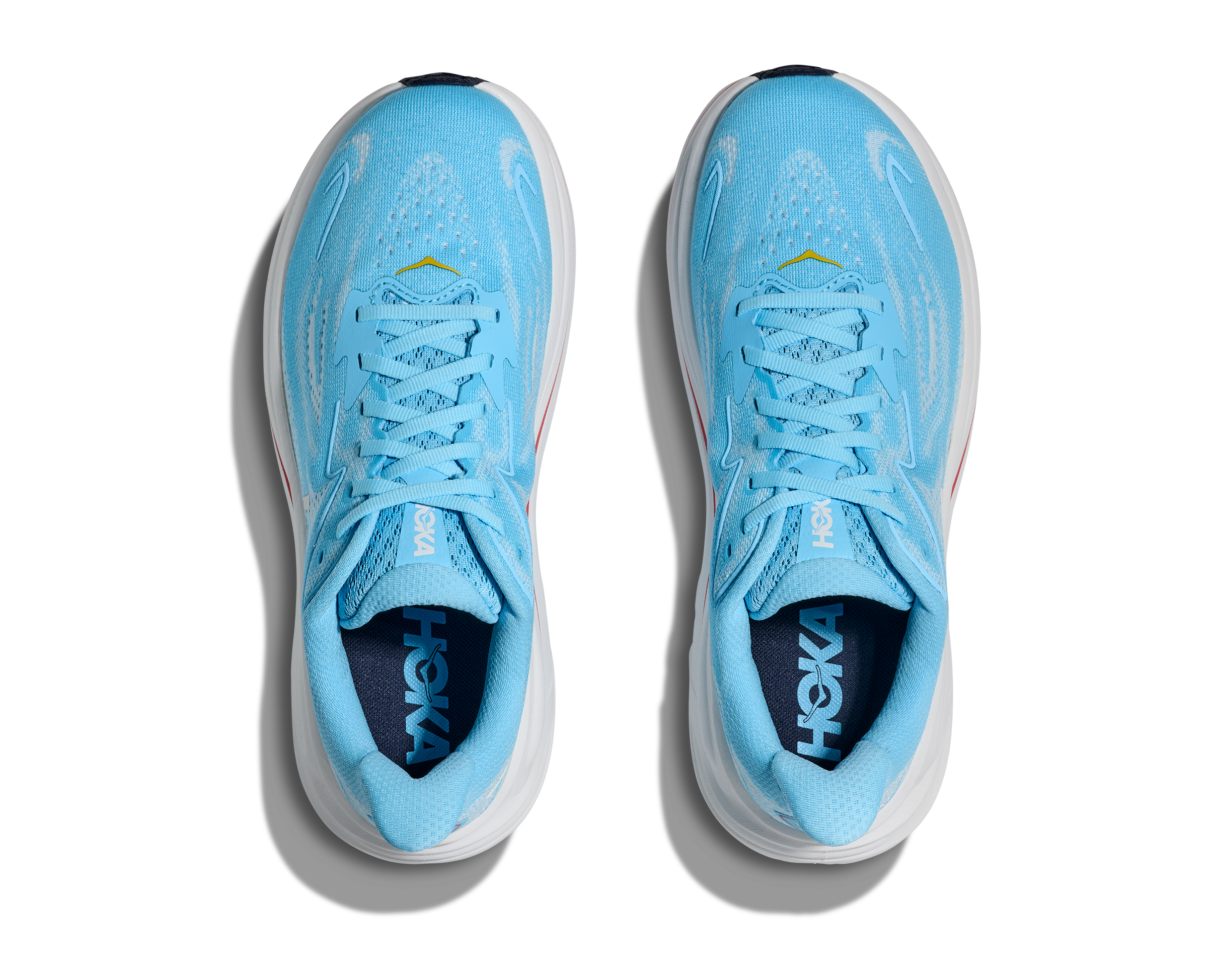 HOKA WOMEN'S CLIFTON 10 - B - SOARING BLUE/FROST