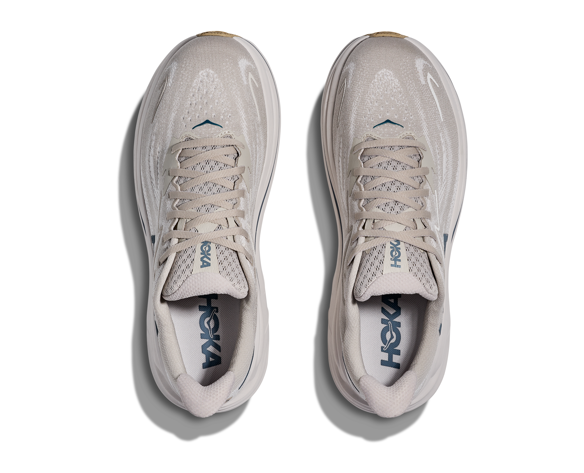 HOKA MEN'S CLIFTON 10 - WIDE 2E - PUTTY/GROUT