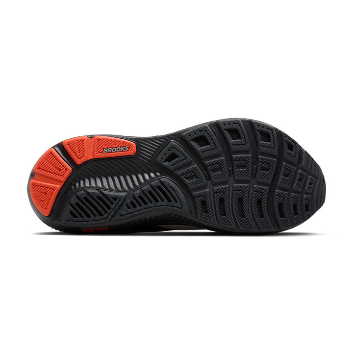 BROOKS MEN'S GHOST 18 - D - COCONUT/PEARL/TIGERLILY