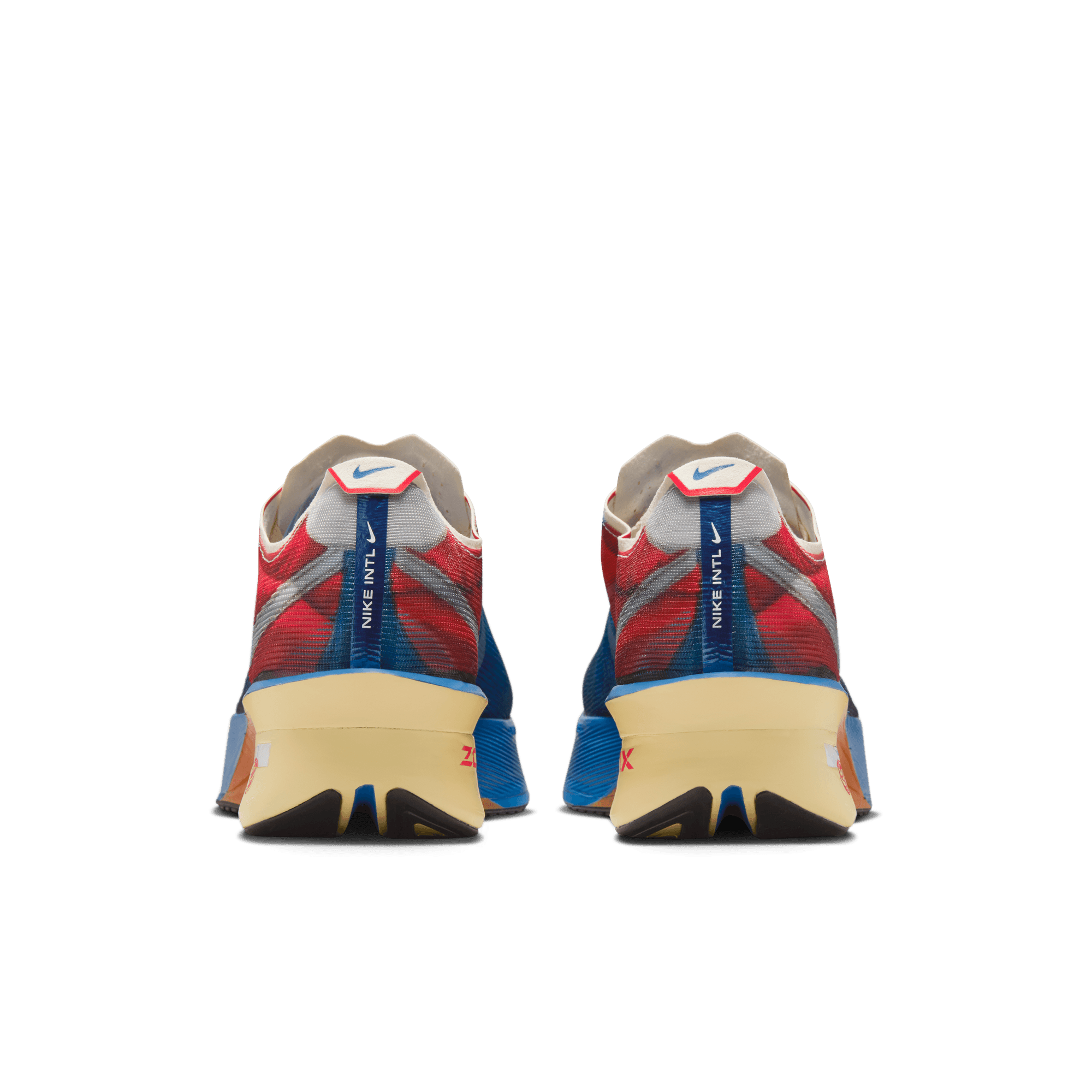 NIKE MEN'S VAPORFLY 4 - D - MULTI COLOR/CLEAR MOUNTAIN BLUE