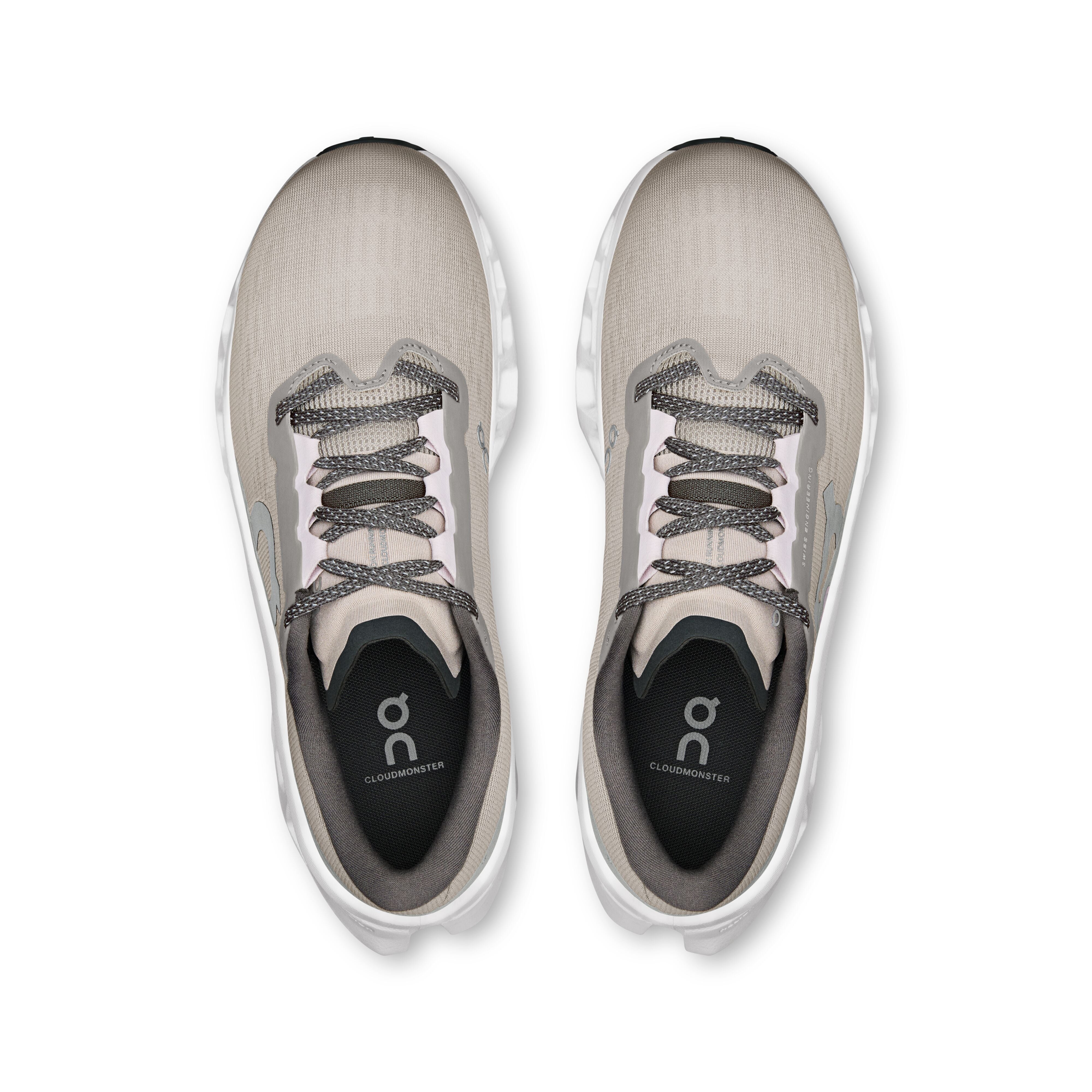 ON RUNNING WOMEN'S CLOUDMONSTER 3 - B - TRUFFLE/IVORY