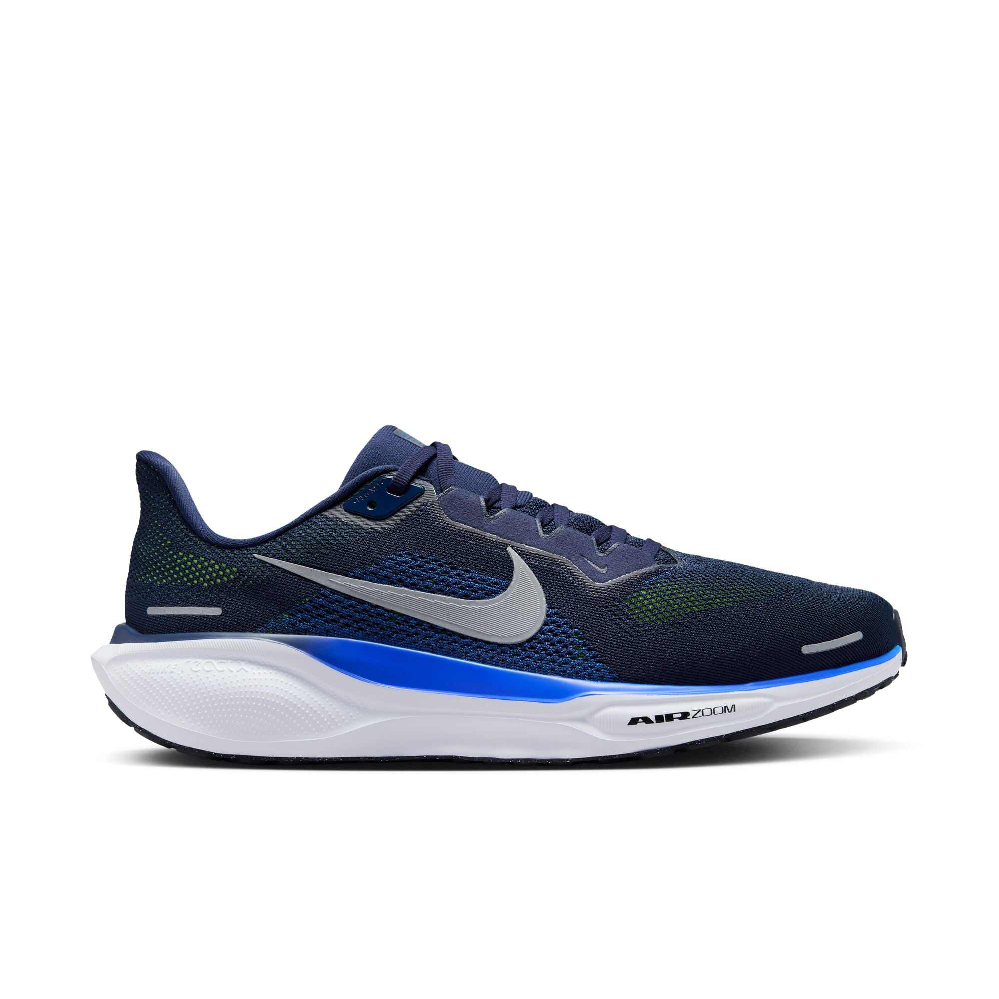 NIKE MEN'S PEGASUS 41 -D - 400 MIDNIGHT NAVYREFLECTIVE SILVER 7.0