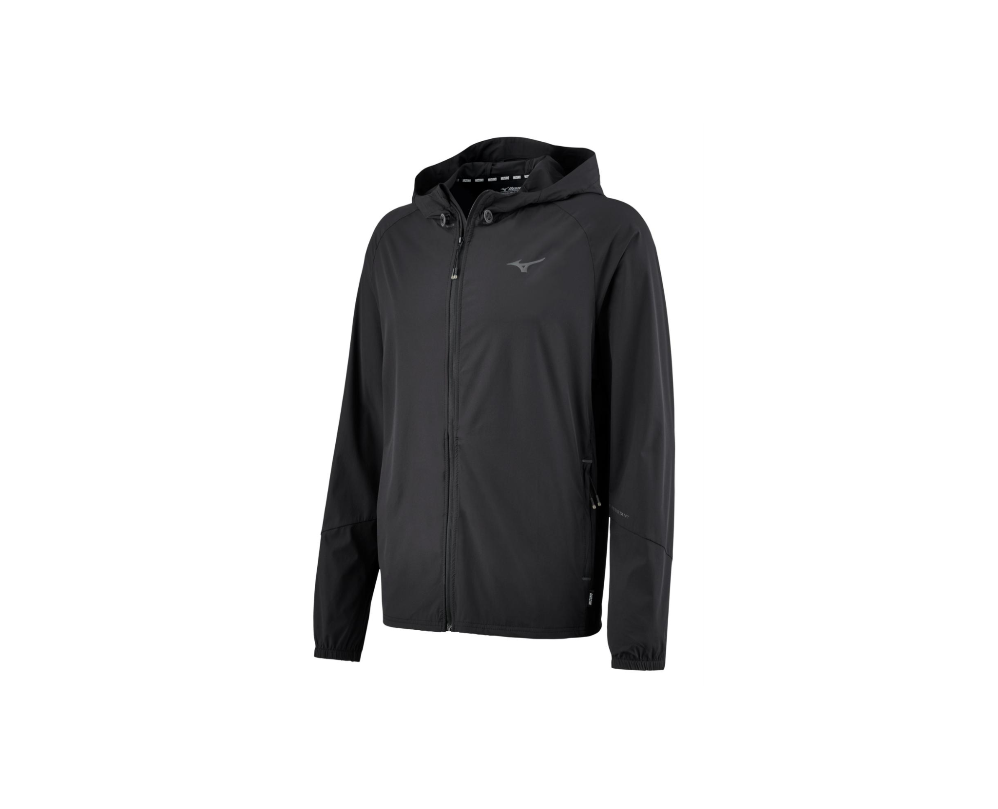 MIZUNO MEN'S INFINITY PACKABLE JACKET - 9090 BLACK XS