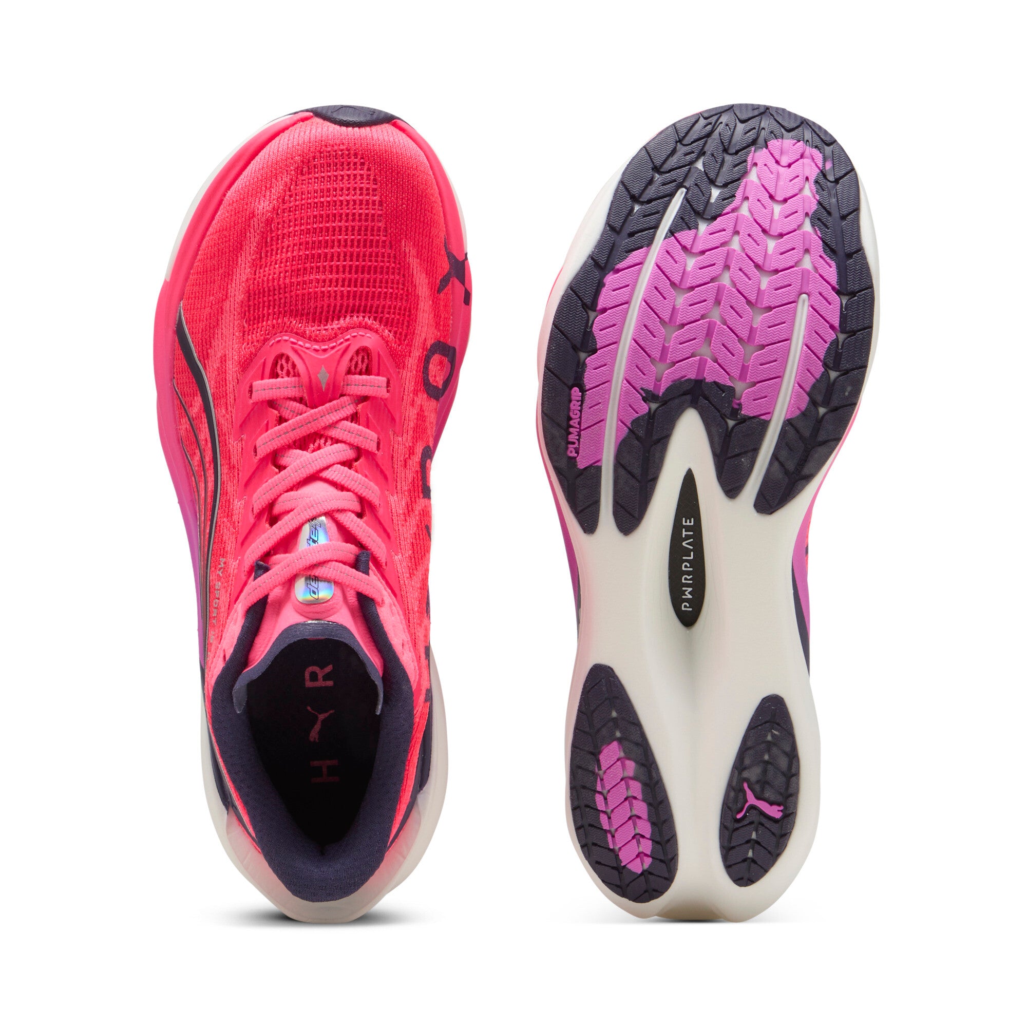 PUMA WOMEN'S DEVIATE NITRO 4 HYROX - B - PURE PINK/WHITE