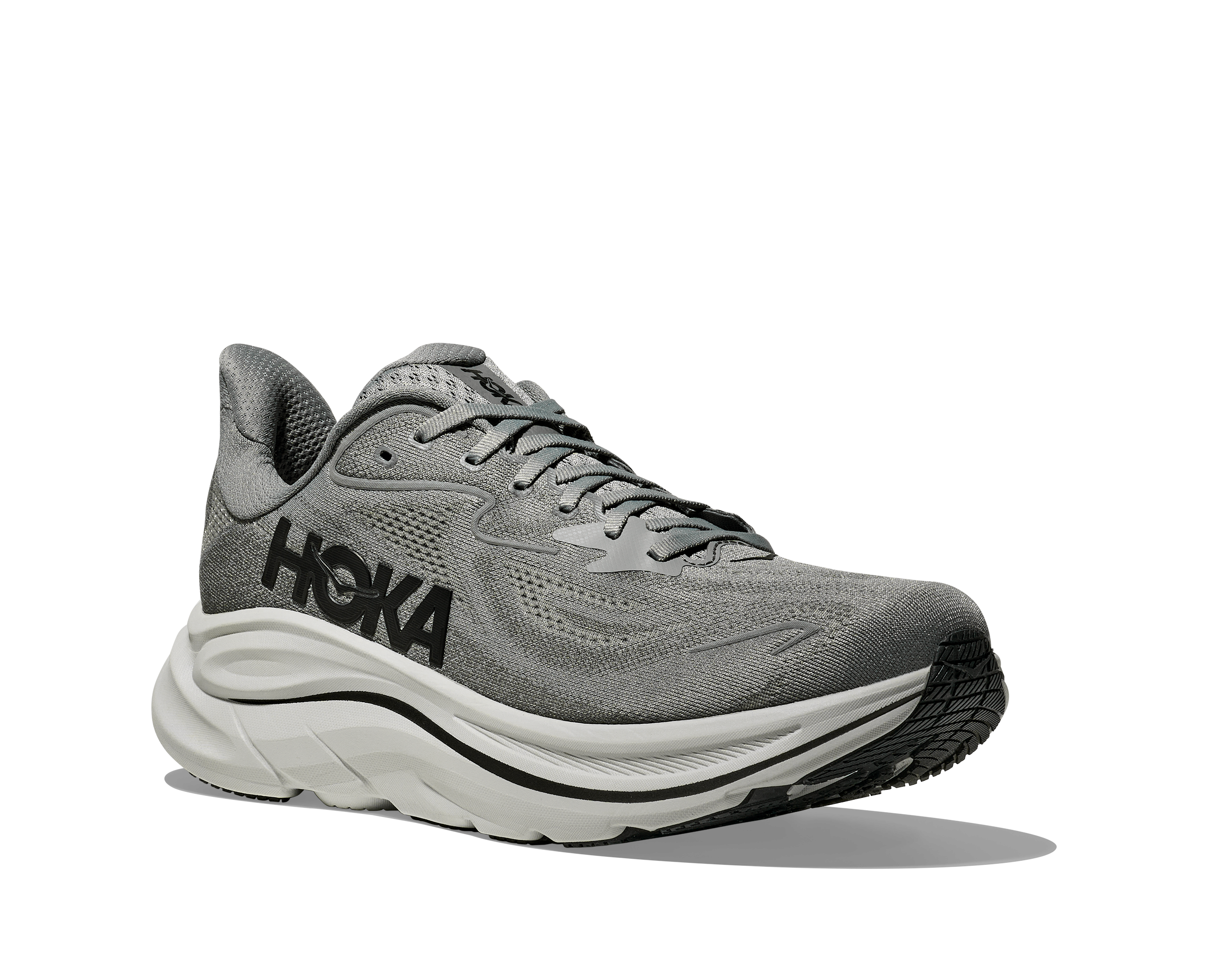 HOKA MEN'S CLIFTON 10 - WIDE 2E - GALACTIC GREY/ASTEROID