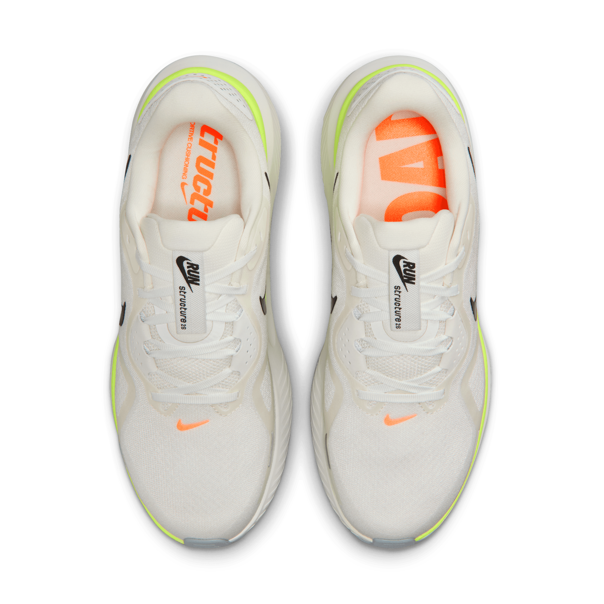 NIKE MEN'S STRUCTURE 26 - D - SUMMIT WHITE/BLACK VOLT