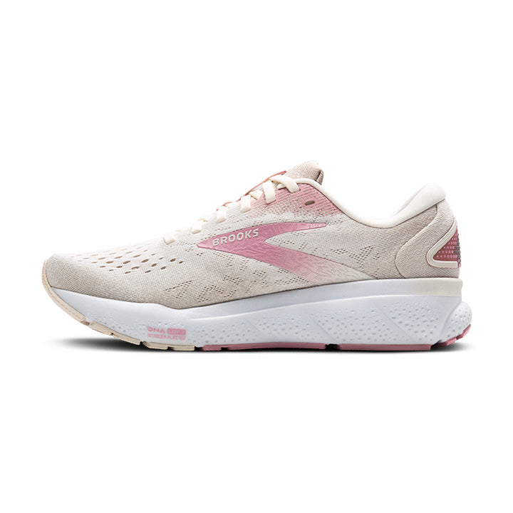 BROOKS WOMEN'S GHOST 16 - B - 136 COCONUT/ZEPHYR/WHITE 