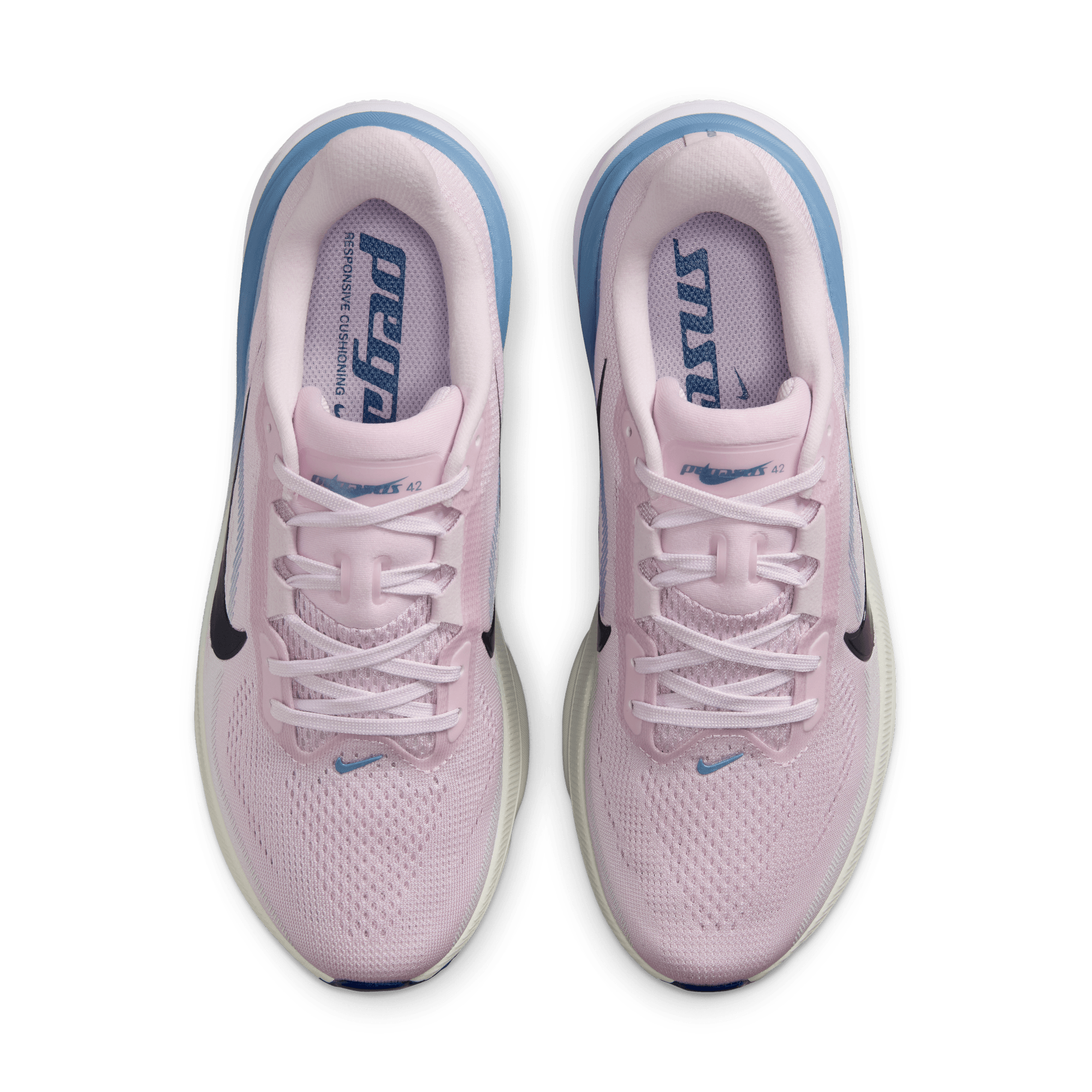 NIKE WOMEN'S PEGASUS 42 - B - BLEACHED LILAC/WORK BLUE