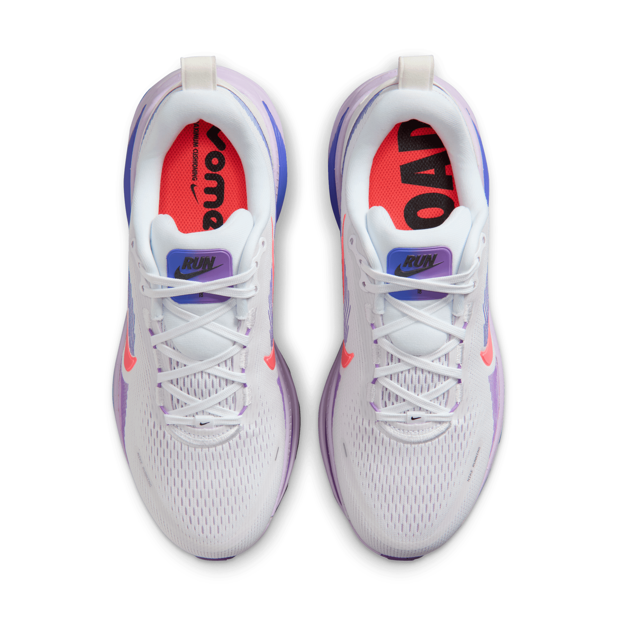 WOMEN'S VOMERO 18 - B - WHITE/HOT LAVA | Performance Running WOMEN'S VOMERO 18 - B - WHITE/HOT LAVA | Performance Running