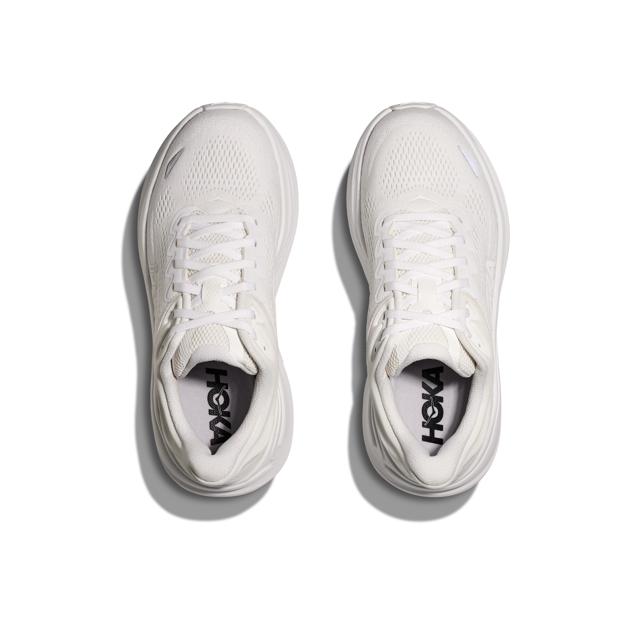 HOKA WOMEN'S BONDI 9 - B - WHITE/WHITE - SIZE 8.0