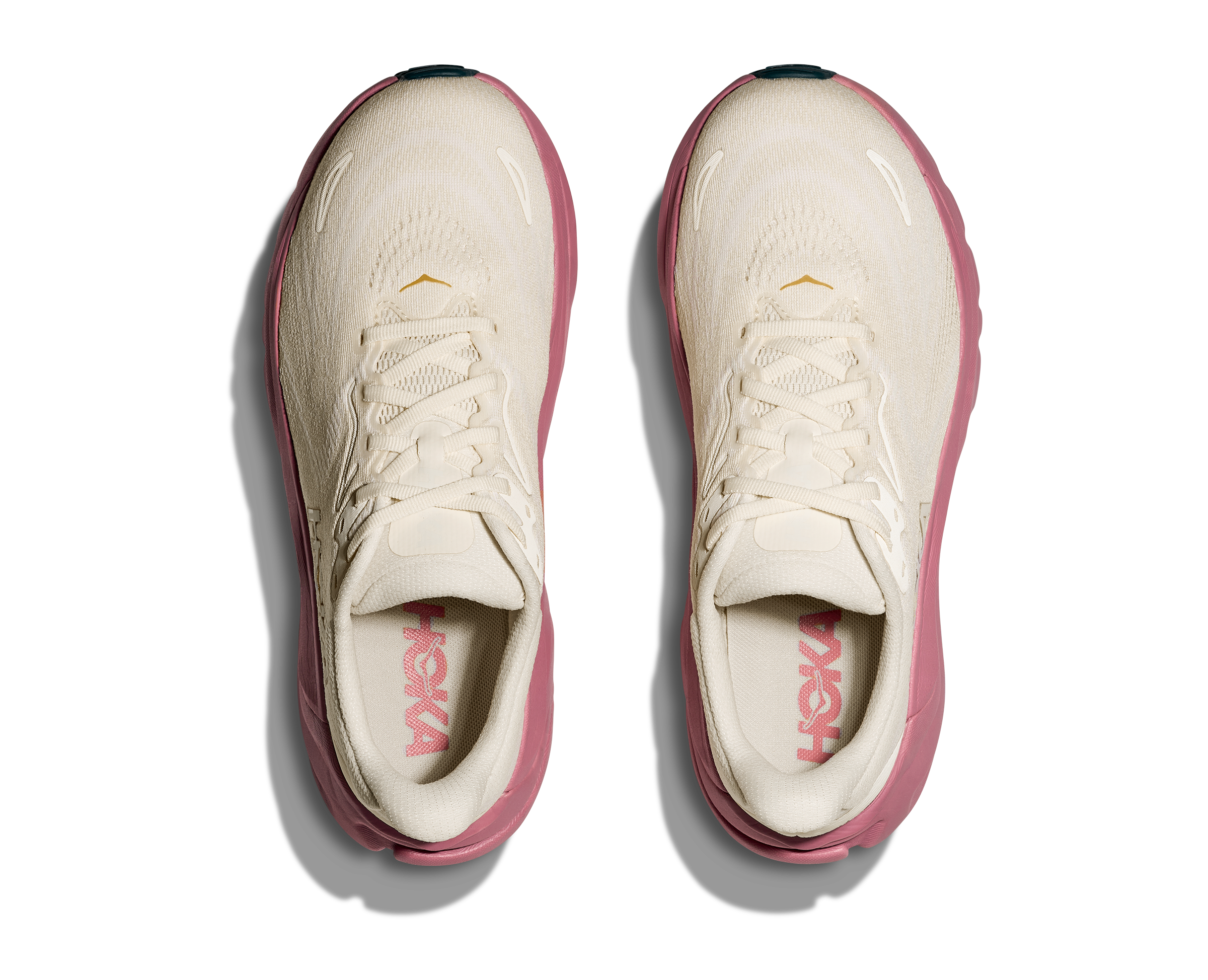 HOKA WOMEN'S ARAHI 8 - B - ALABASTER/LINGONBERRY