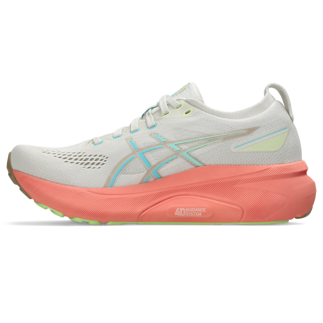 ASICS WOMEN'S KAYANO 31 - B - 200 BIRCH/ENERGY AQUA