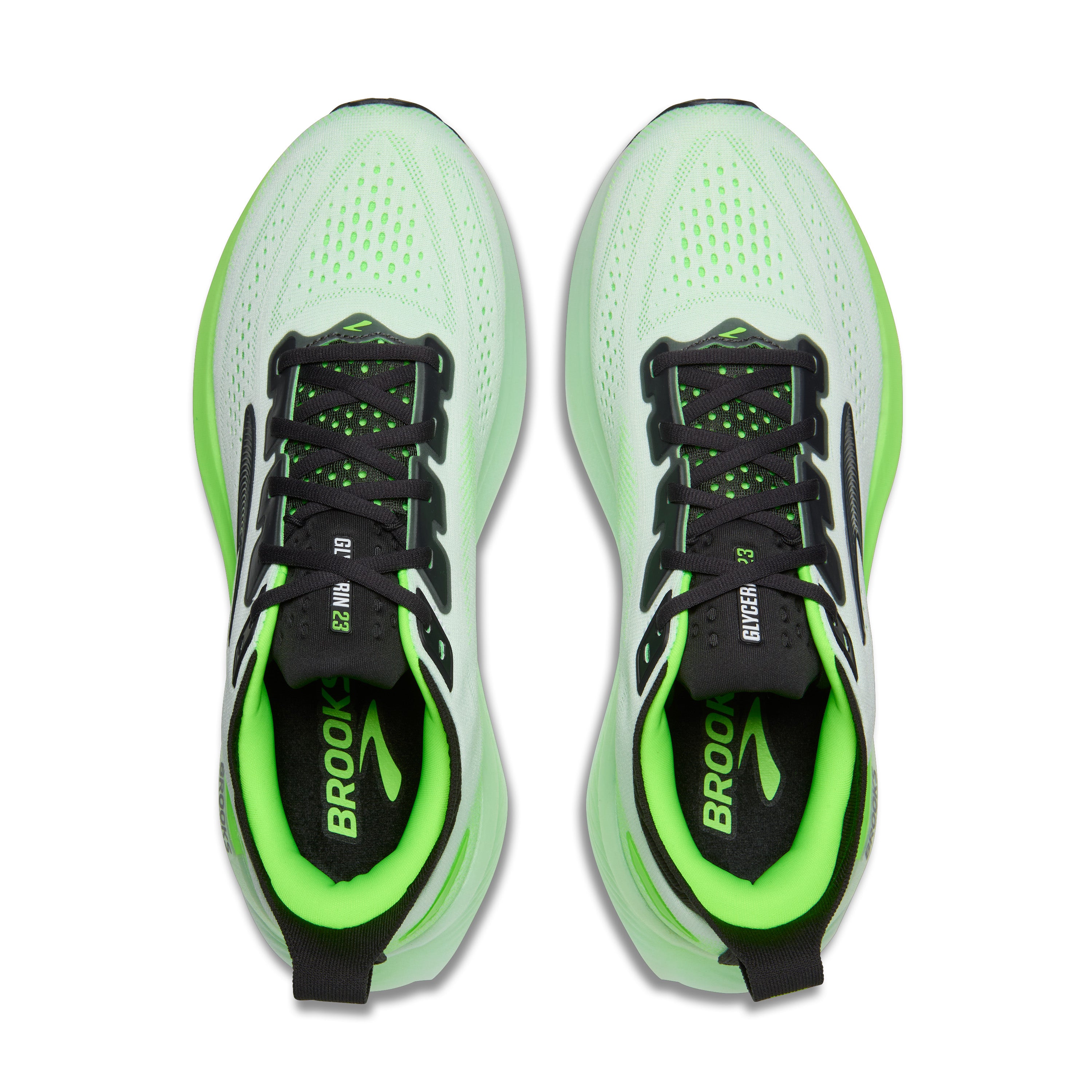 MEN'S GLYCERIN 23 - D - WHITE/PHANTOM/GREEN GECKO