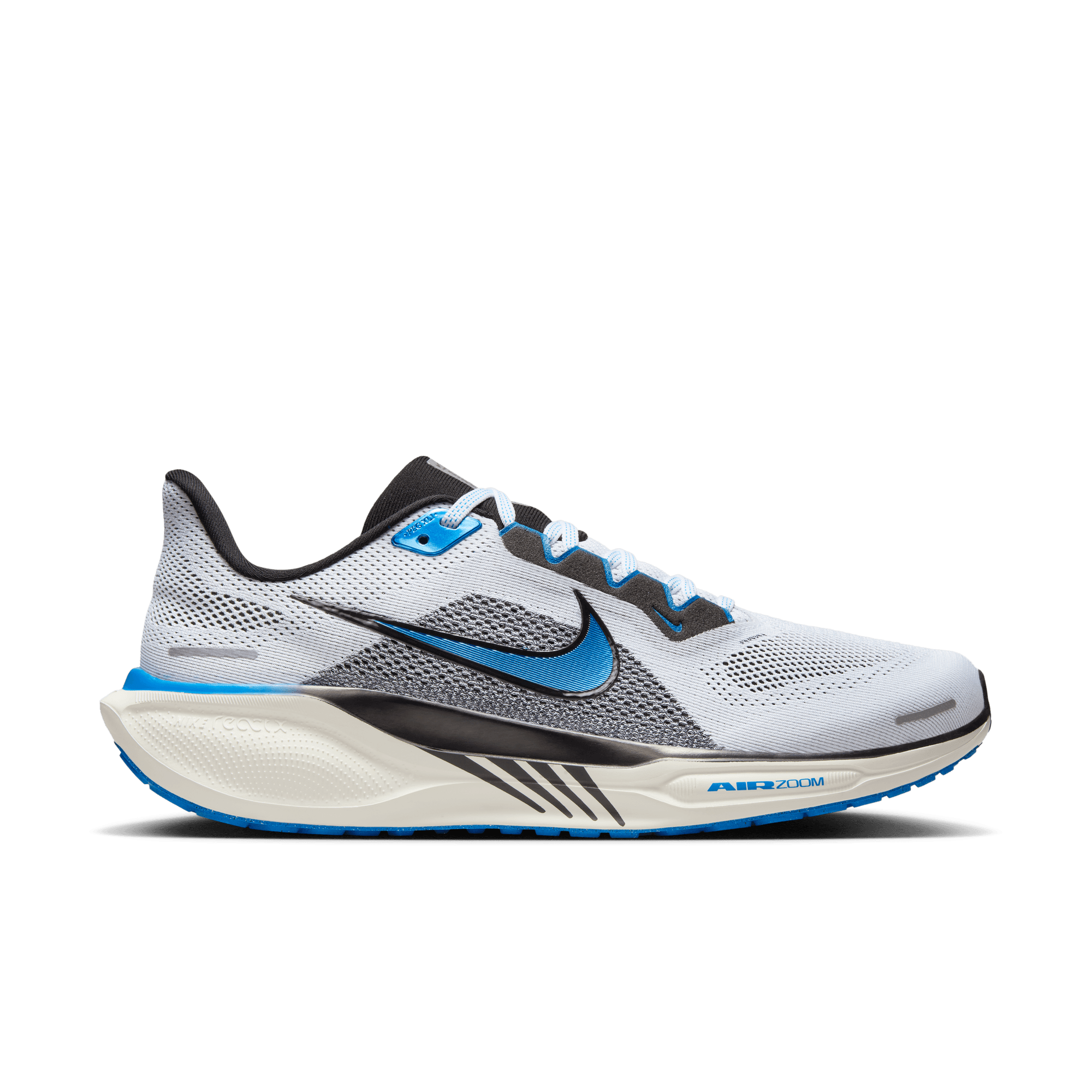 NIKE MEN'S PEGASUS 41 - D - 100 WHITE/PHOTO BLUE 7.0