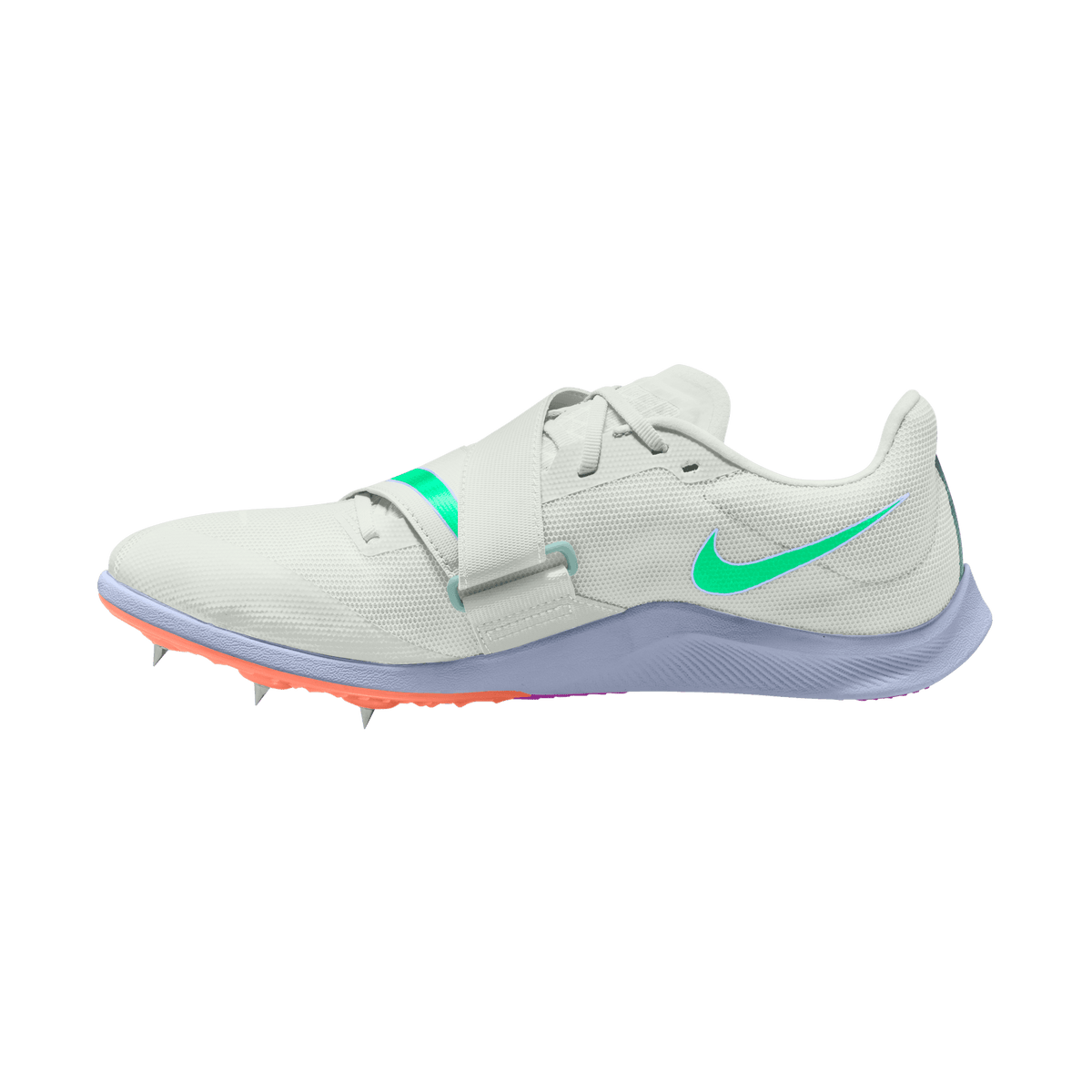 NIKE ZOOM RIVAL JUMP - SUMMIT WHITE/ELECTRO GREEN