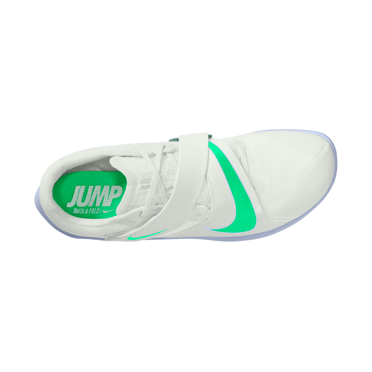 NIKE ZOOM RIVAL JUMP - SUMMIT WHITE/ELECTRO GREEN