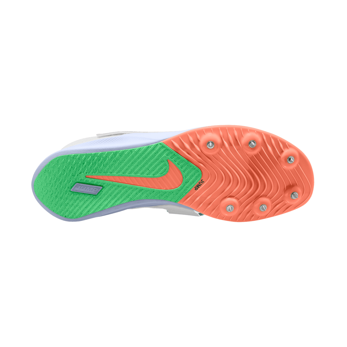 NIKE ZOOM RIVAL JUMP - SUMMIT WHITE/ELECTRO GREEN