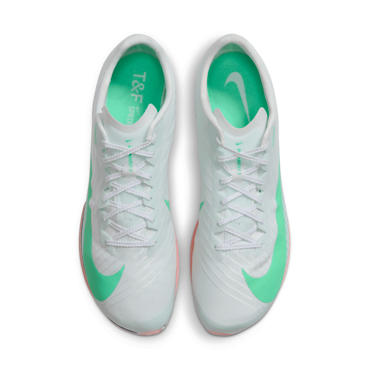 NIKE AIRZOOM MAXFLY 2 - SUMMIT WHITE/ELECTRO GREEN