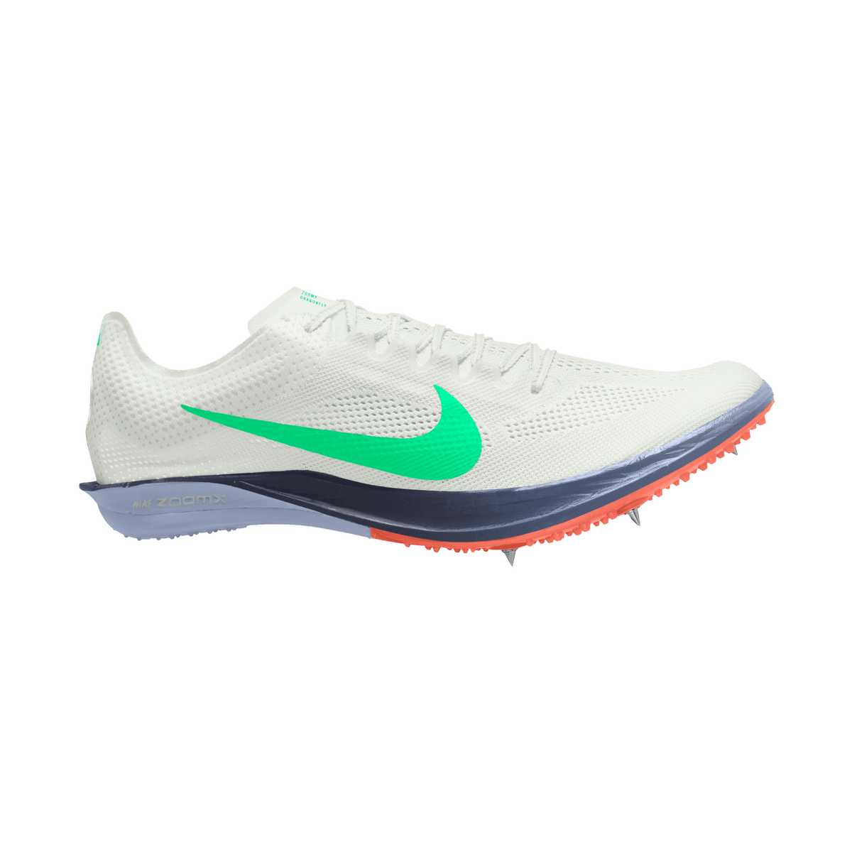 NIKE ZOOMX DRAGONFLY 2 - SUMMIT WHITE/ELECTRO GREEN 101 SUMMIT WHITE/ELECTRO GREEN