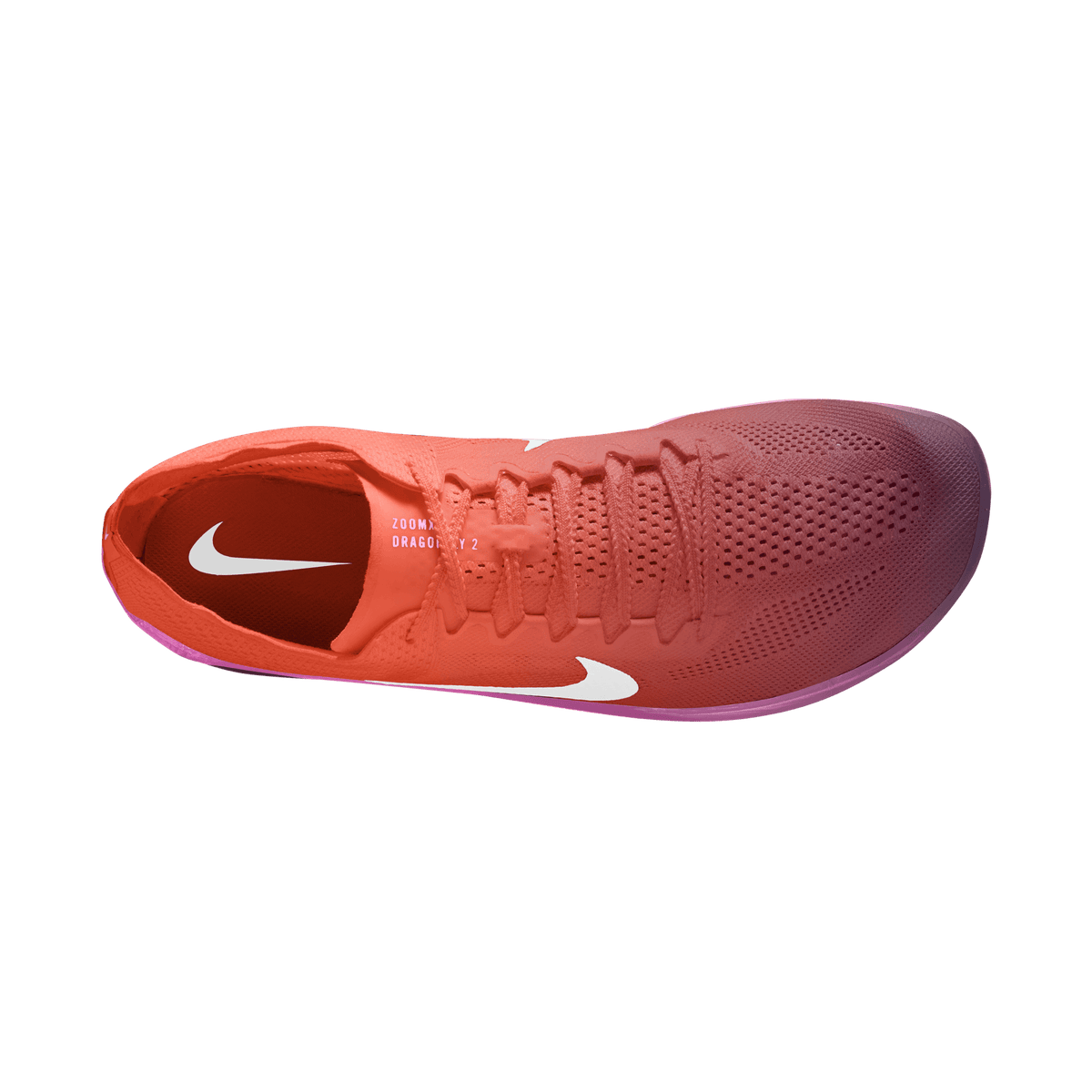 NIKE ZOOMX DRAGONFLY 2 - BRIGHT CRIMSON/WHITE/HYPER CRIMSON