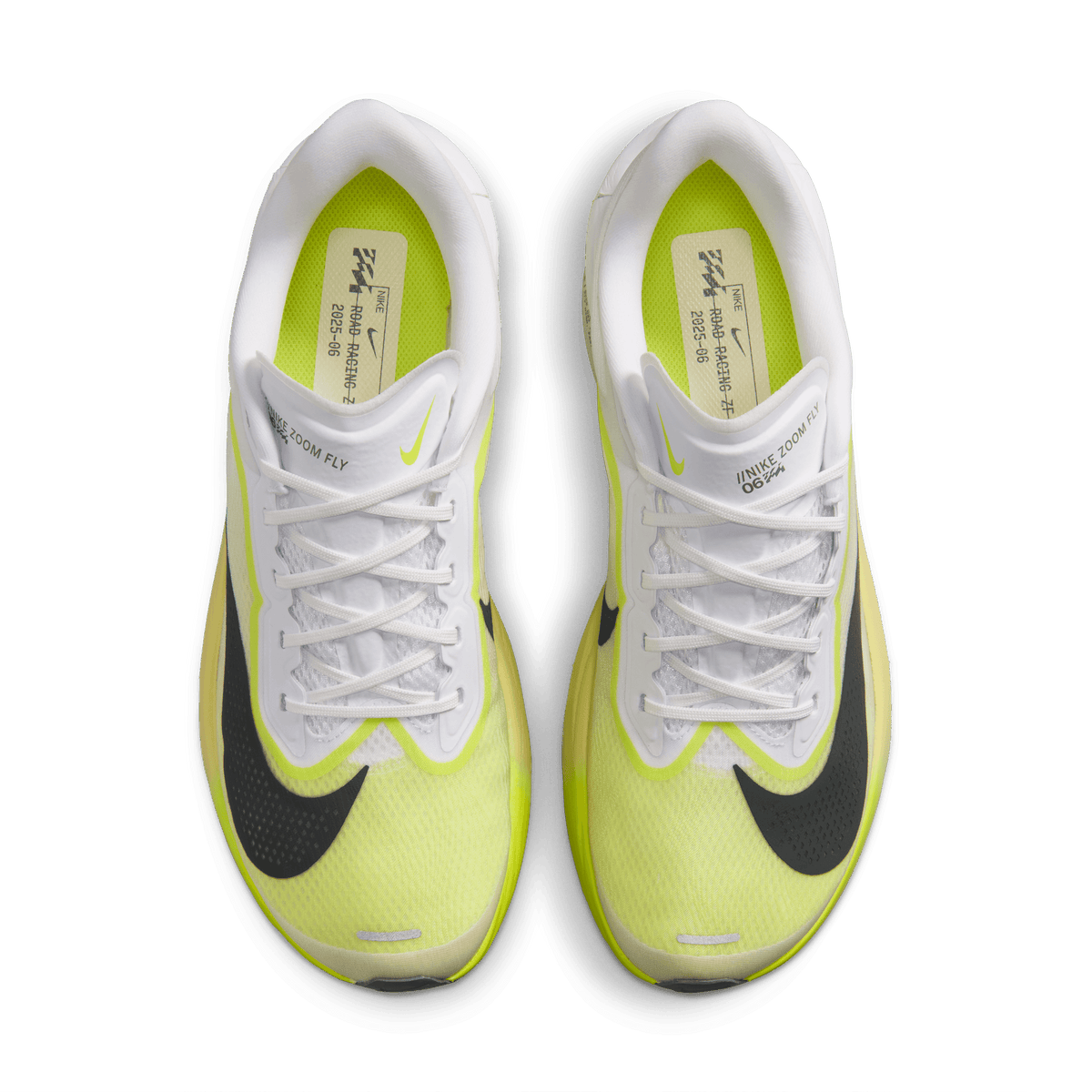 NIKE MEN'S ZOOM FLY 6 - WHITE/ANTHRACITE