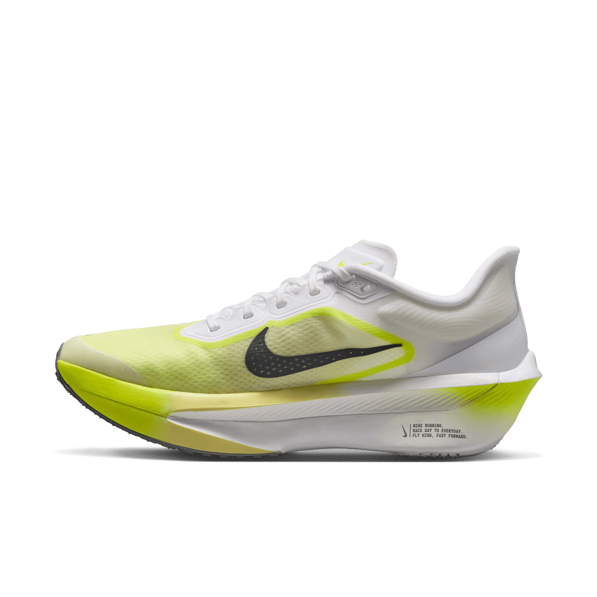 NIKE MEN'S ZOOM FLY 6 - WHITE/ANTHRACITE