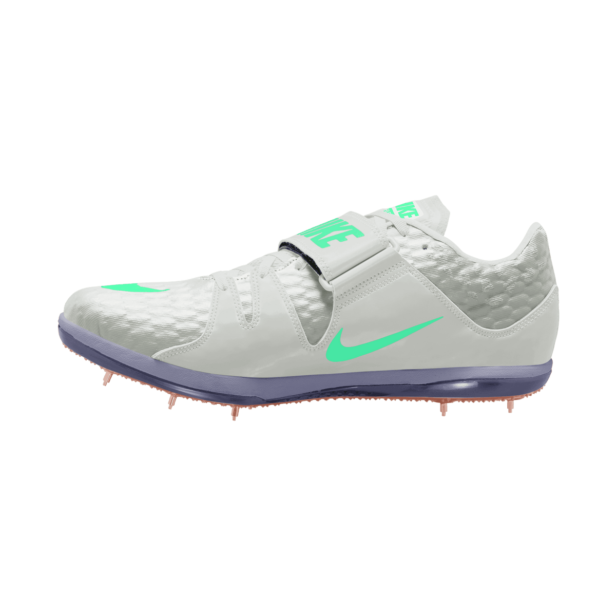 NIKE AIR ZOOM HIGH JUMP ELITE - SUMMIT WHITE/ELECTRO GREEN