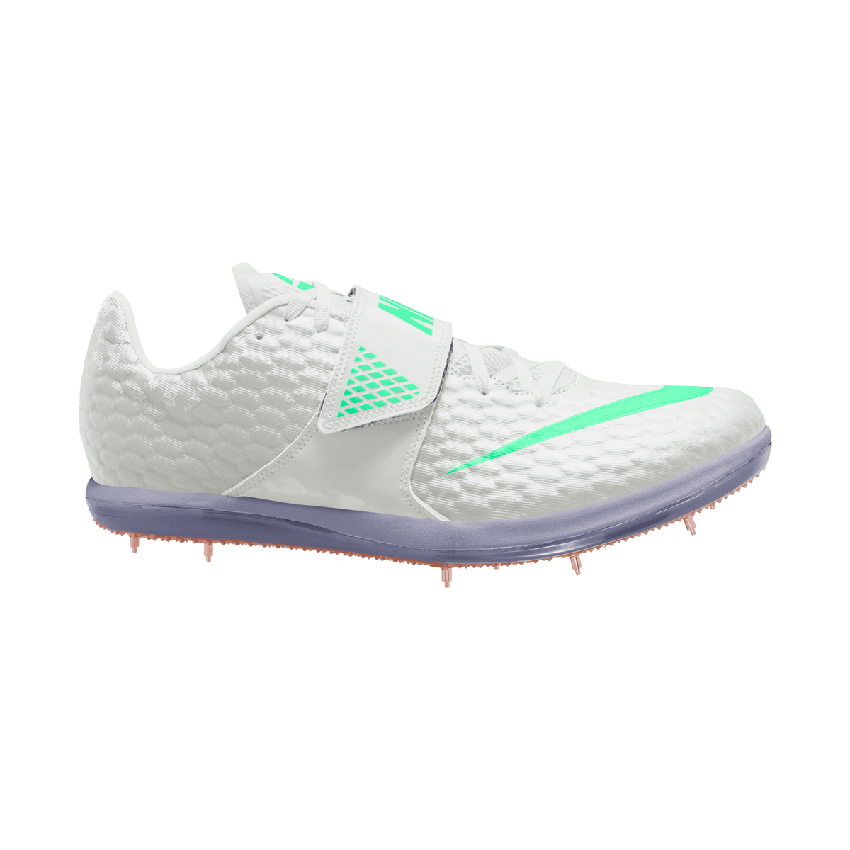 NIKE AIR ZOOM HIGH JUMP ELITE - SUMMIT WHITE/ELECTRO GREEN 103 SUMMIT WHITE/ELECTRO GREEN