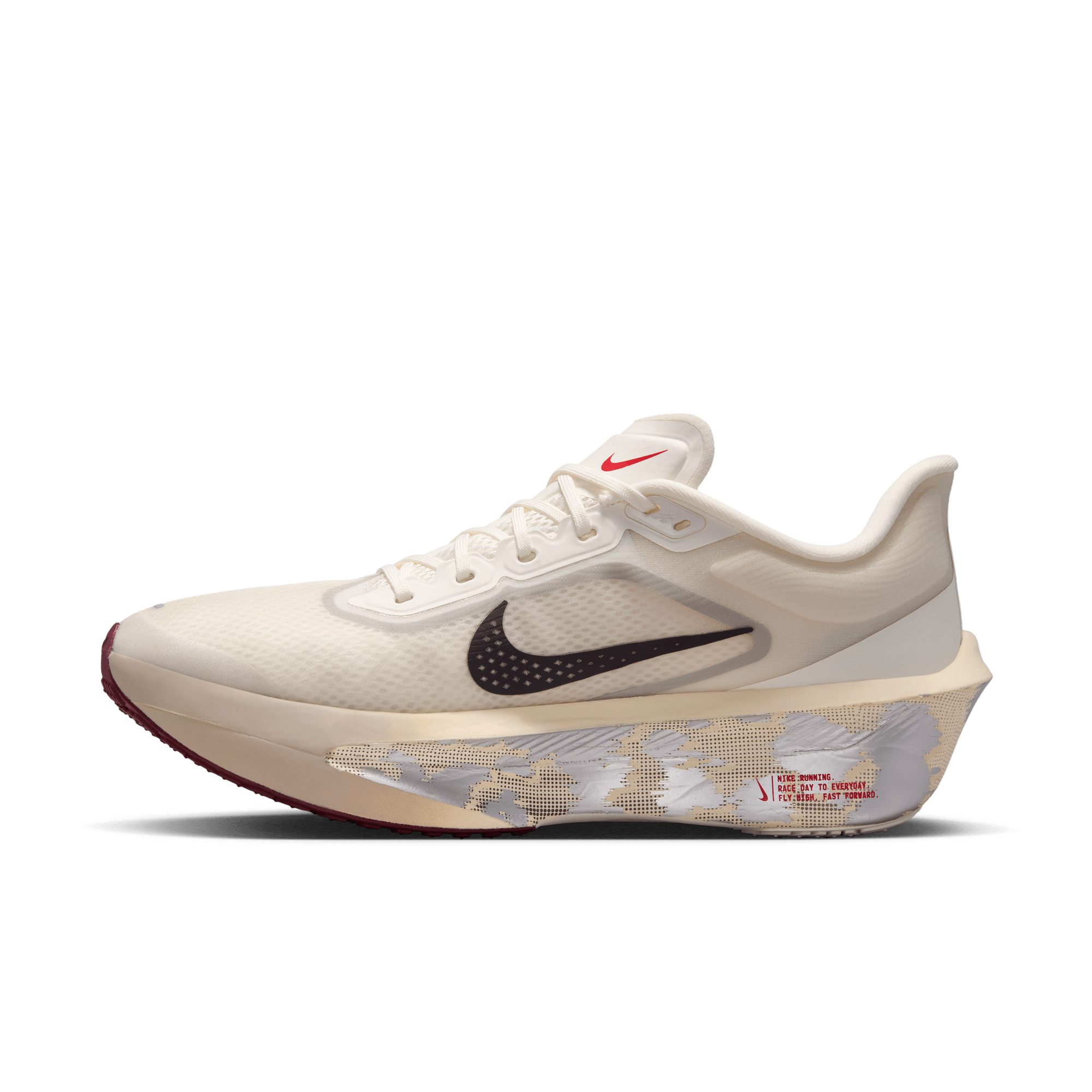 NIKE MEN'S ZOOM FLY 6 - D - SAIL/UNIVERSITY RED