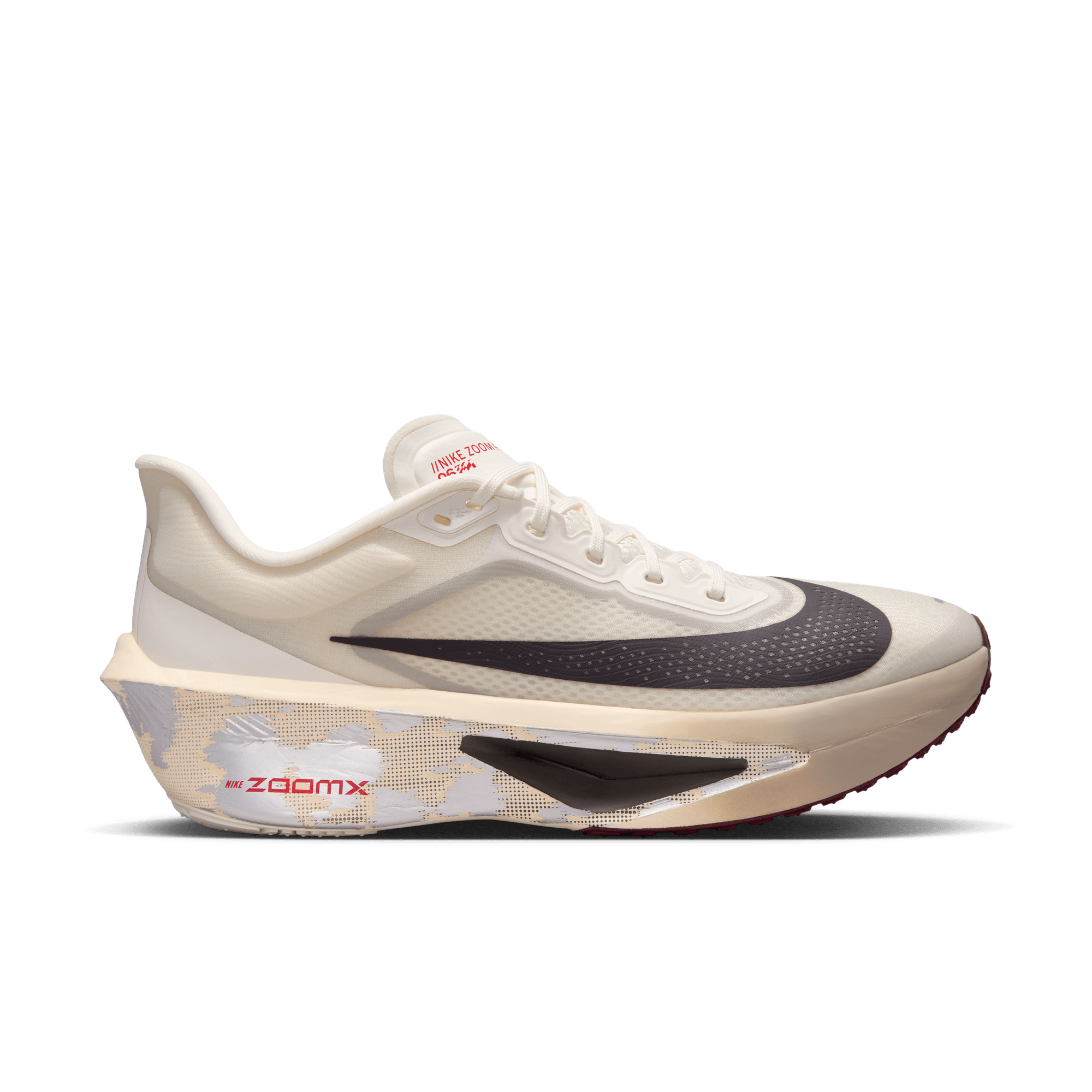 NIKE MEN'S ZOOM FLY 6 - D - SAIL/UNIVERSITY RED SAIL/UNIVERSITY RED