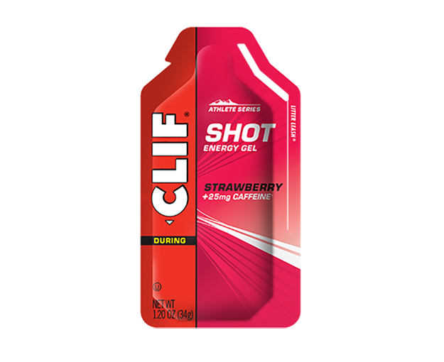 CLIF BAR CLIF SHOT STRAWBERRY W/CAFFEINE