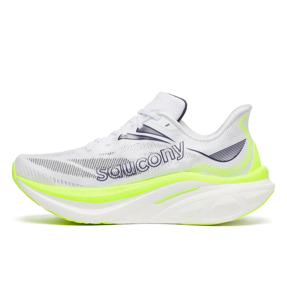 SAUCONY MEN'S ENDORPHIN SPEED 6 - WHITE/CITRON