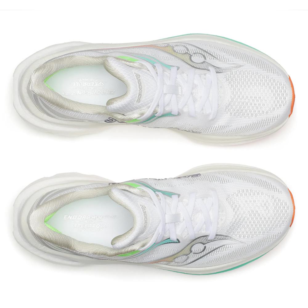 SAUCONY WOMEN'S ENDORPHIN SPEED 6 - WHITE/MULTI