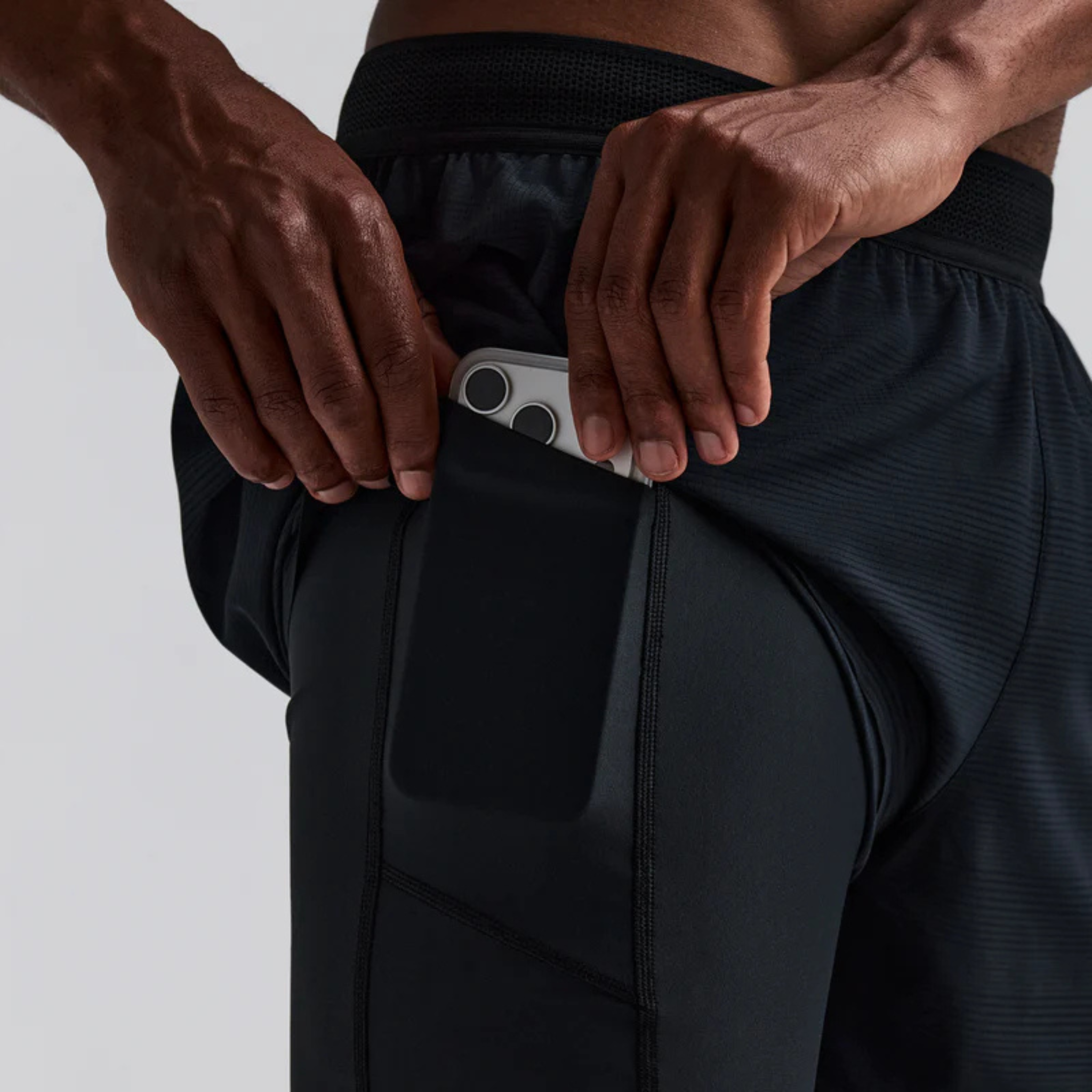 MEN'S COOLGRID 2 in 1 RUN SHORT