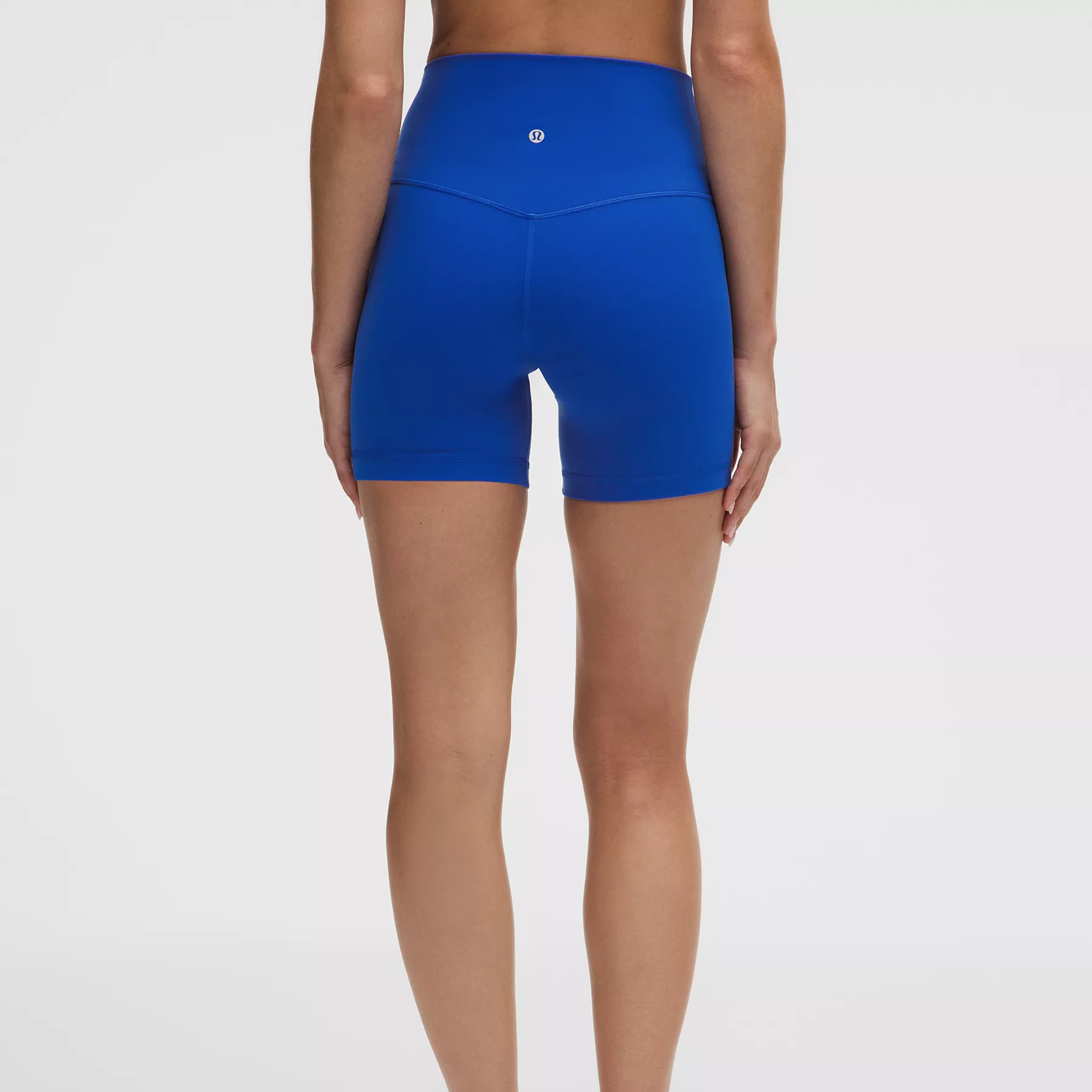 LULULEMON WOMEN'S ALIGN NO LINE HIGH RISE SHORT - BEACH BALL BLUE