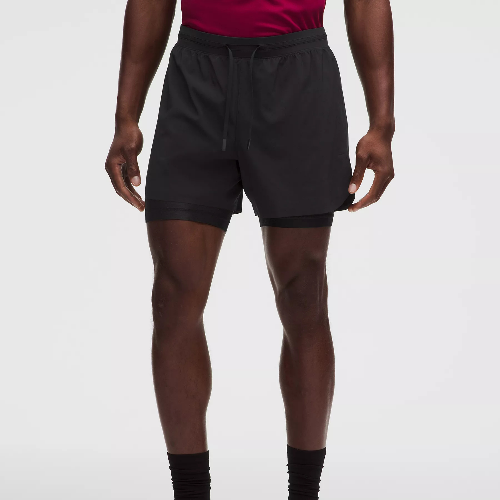 LULULEMON MEN'S FAST AND FREE LINED RUNNING SHORT 5