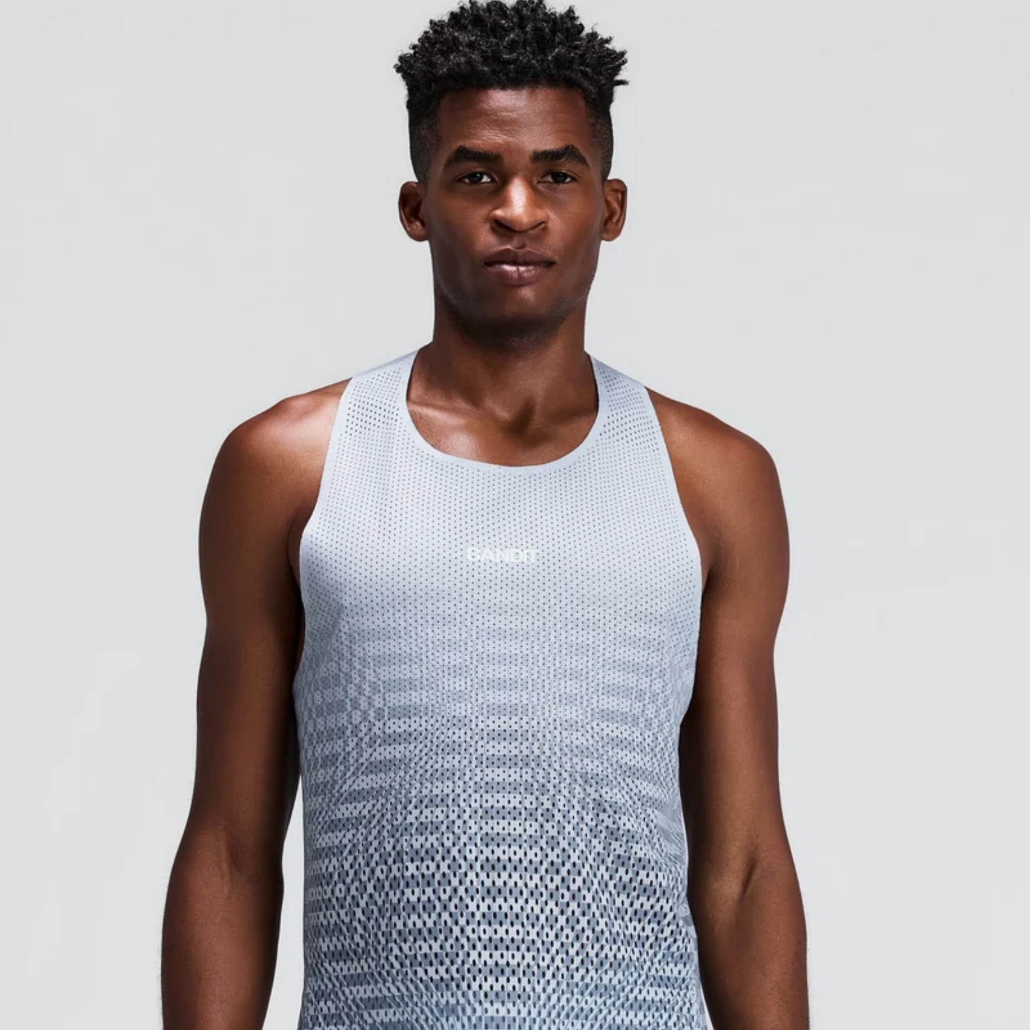 MEN'S SHREDDER SHORTY RACE SINGLET - PAVILION BLUE