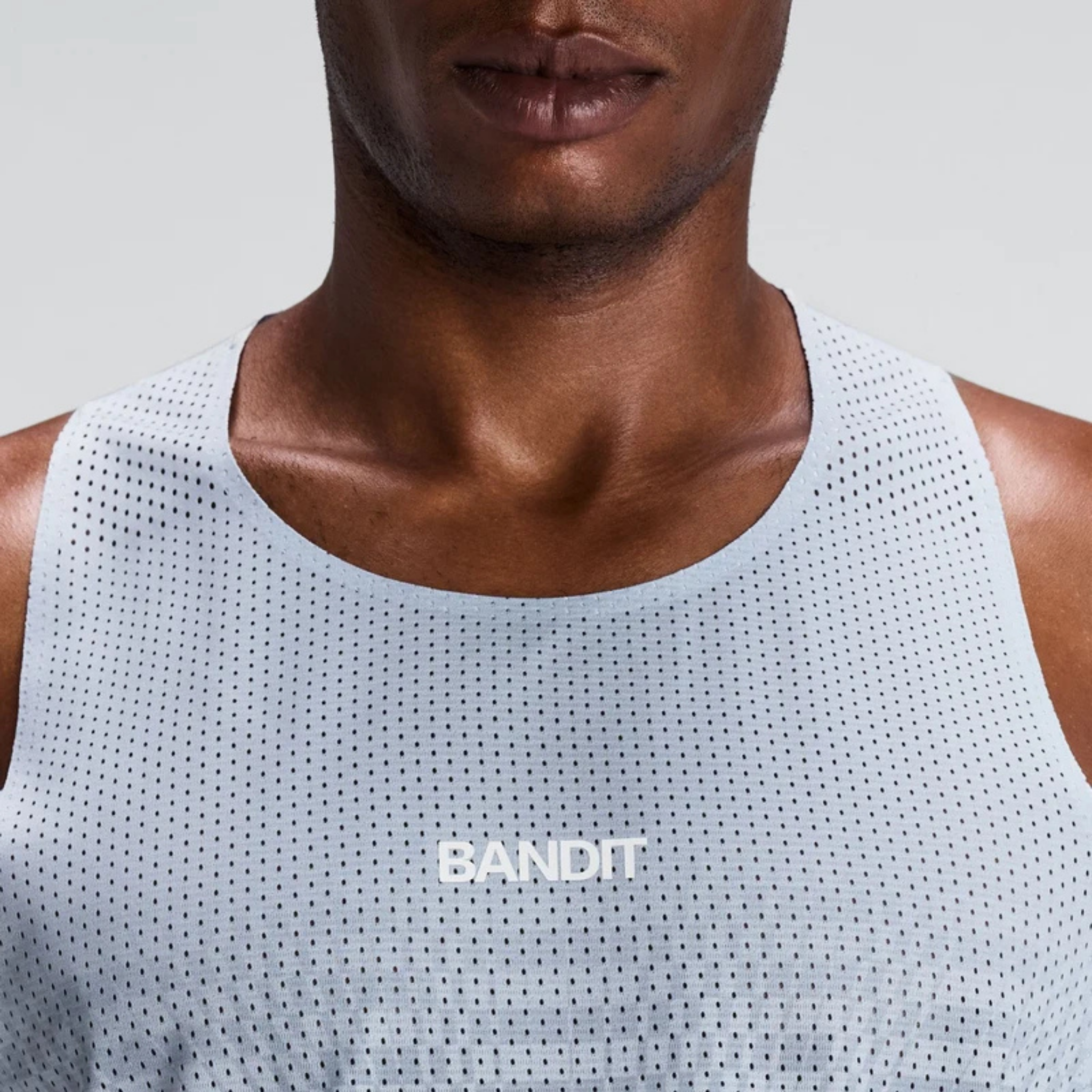 MEN'S SHREDDER SHORTY RACE SINGLET - PAVILION BLUE