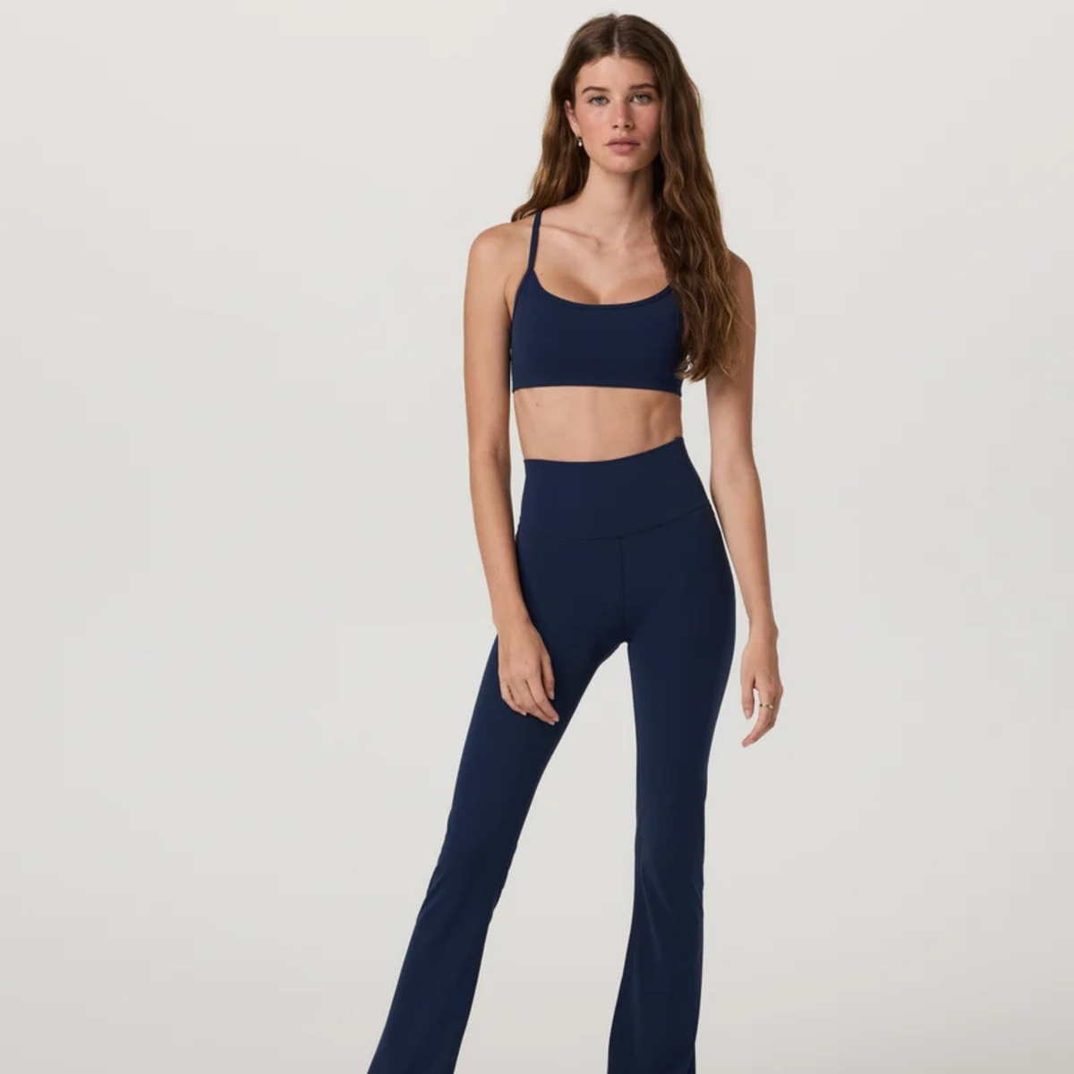 VUORI WOMEN'S ALLTHEFEELS SLIM FLARE PANTS - BLUE COAST BLUE COAST