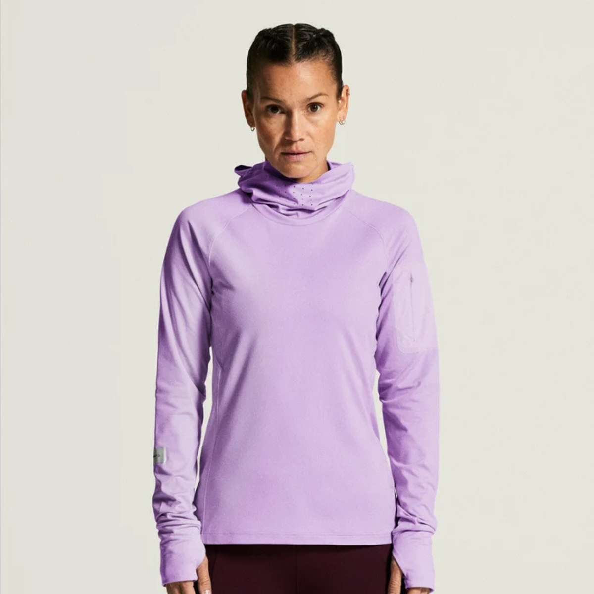 Craft WOMEN'S SUBZ THERMAL HOOD - LILAC LILAC