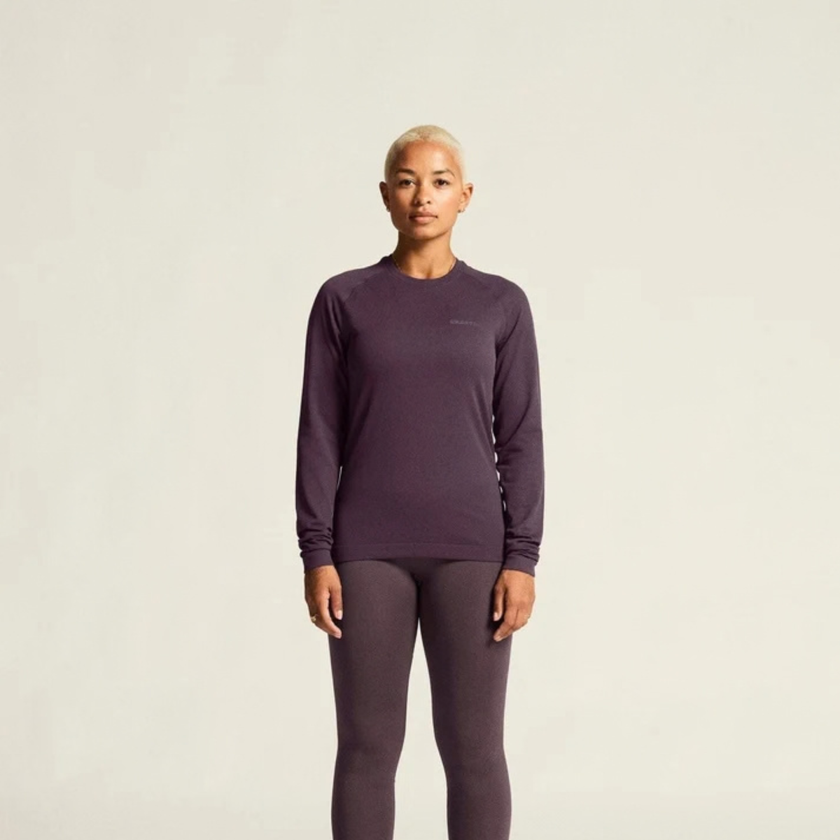 WOMEN'S ACTIVE COMFORT LONG SLEEVE 2 - DARK PLUM