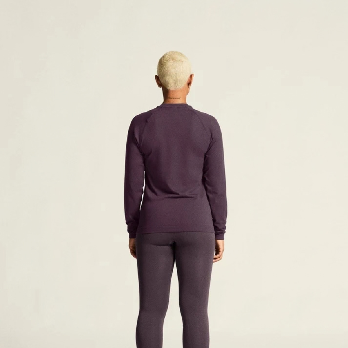 WOMEN'S ACTIVE COMFORT LONG SLEEVE 2 - DARK PLUM