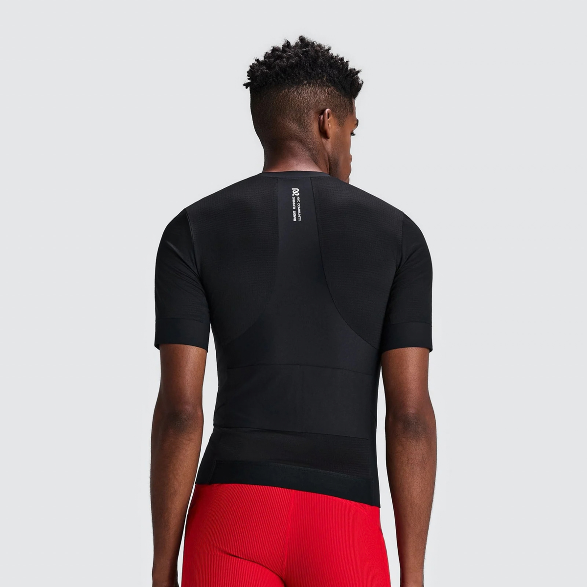 MEN'S ADAPTO ZIP FRONT RACE TOP - BLACK