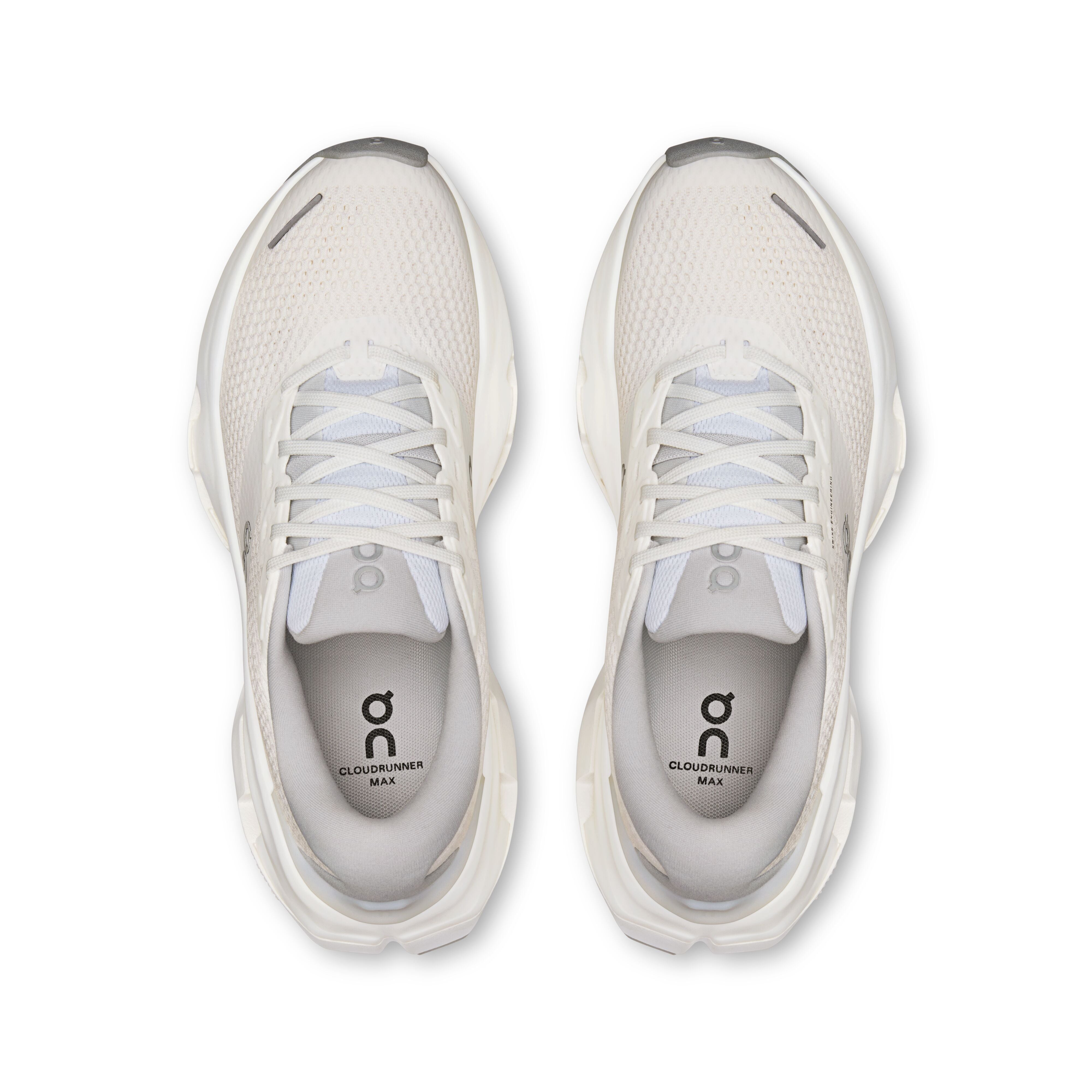 ON RUNNING MEN'S CLOUDRUNNER 3 MAX - D - WHITE/GLACIER