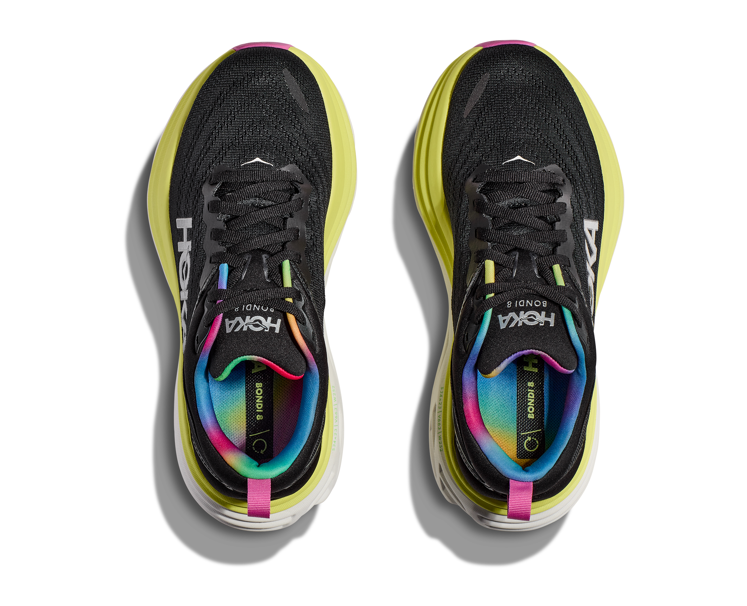 MEN'S BONDI 8 - D - BLACK/CITRUS GLOW