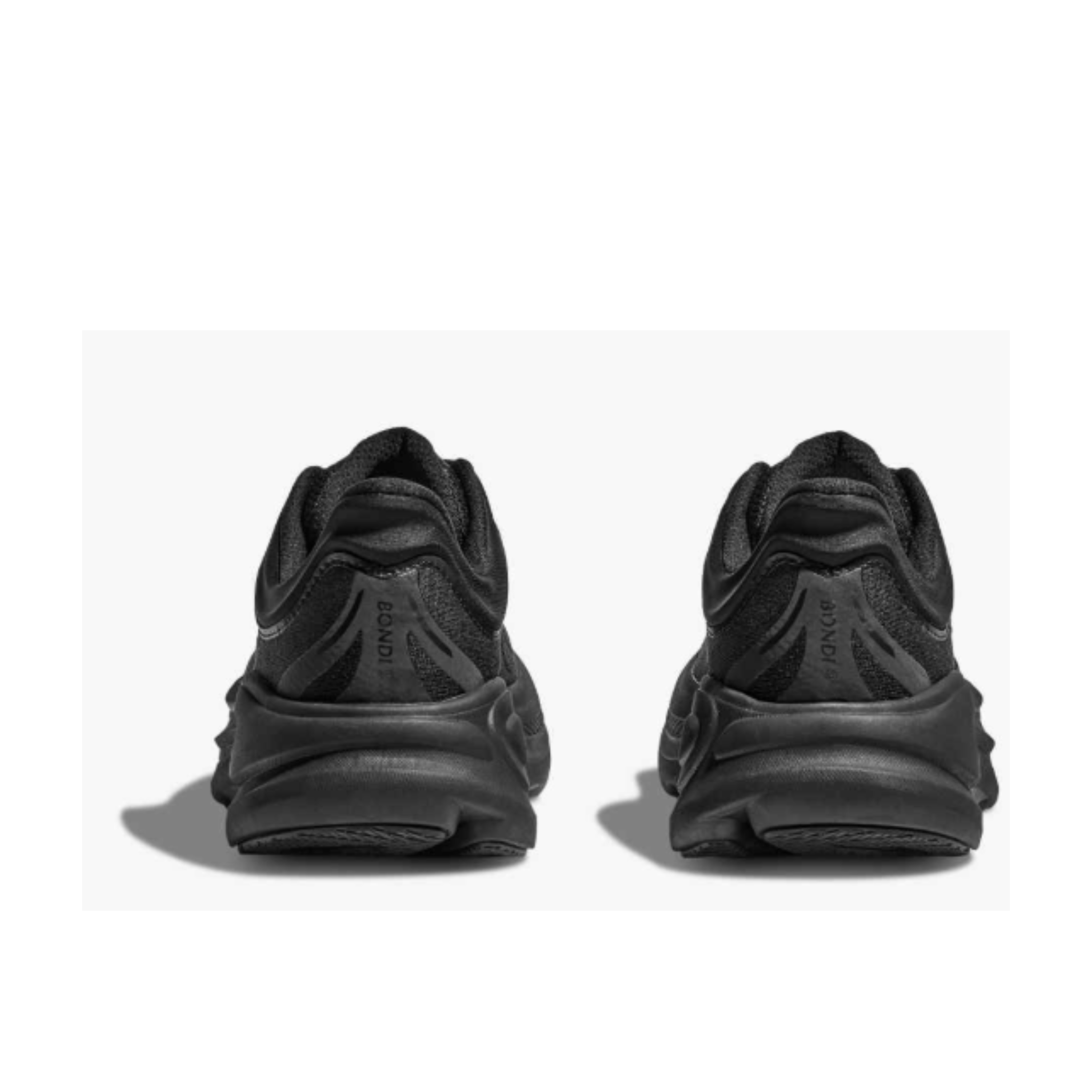 HOKA MEN'S BONDI 9 - WIDE 2E - BBLC BLACK/BLACK - SIZE 13.0